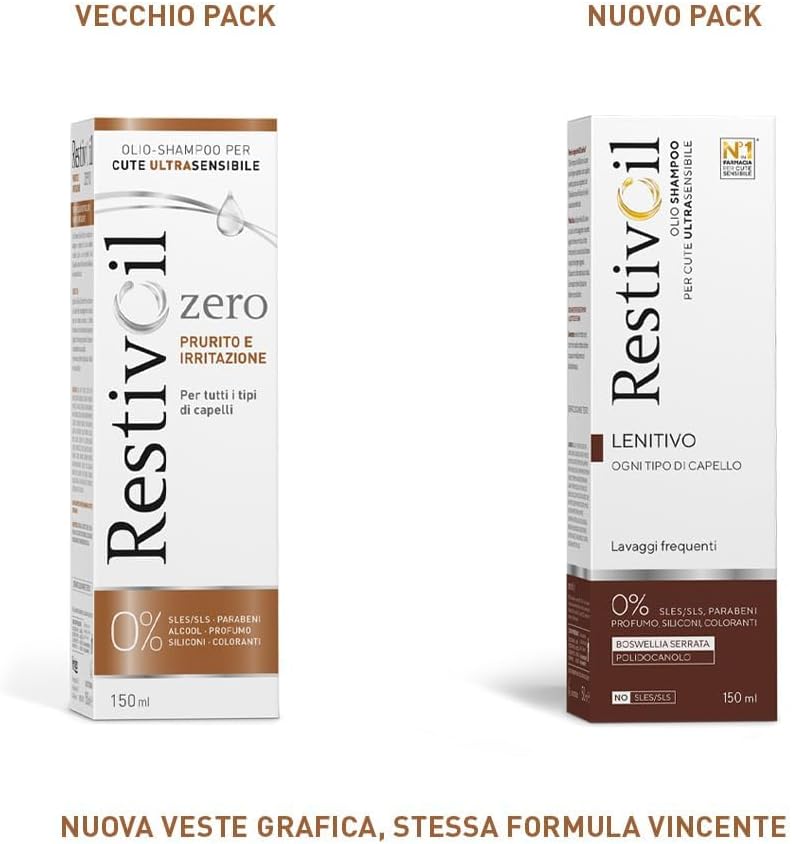 Detalle 2 de RestivOil Zero shampoo anti prurito 150 ml