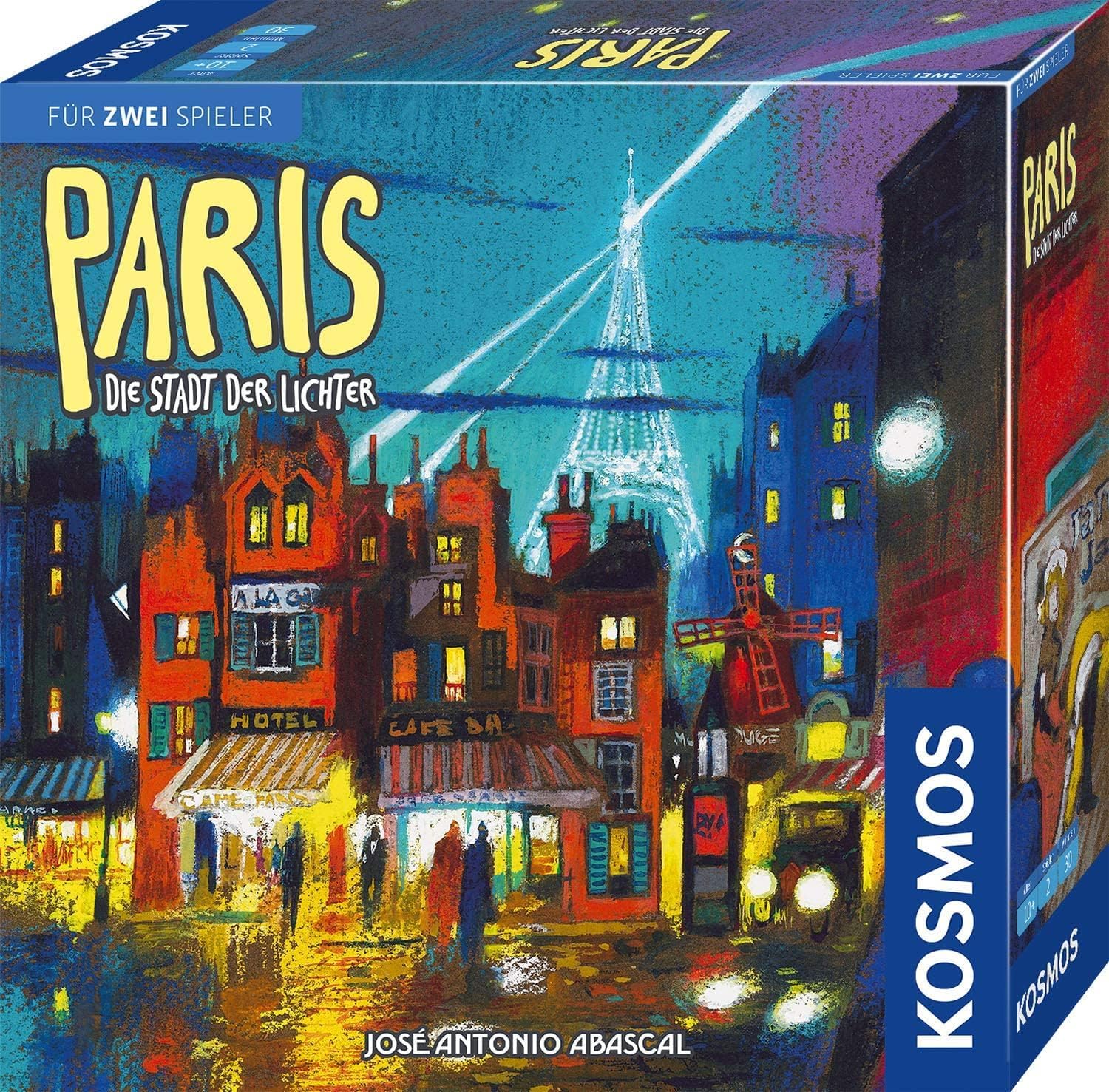 Detalle de KOSMOS 680442 Paris – Strategiespiel für 2 Spieler 🎲