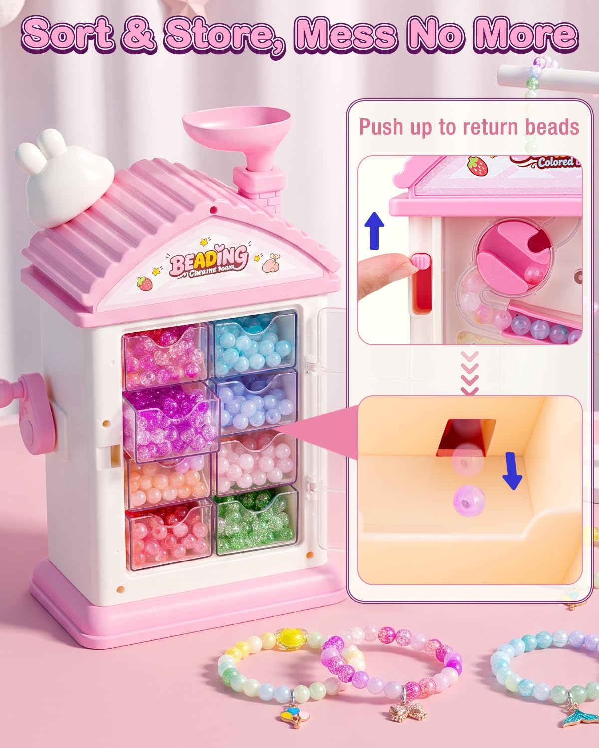 Detalle de Aywewii Bracelet Making Kit with 28 Charms