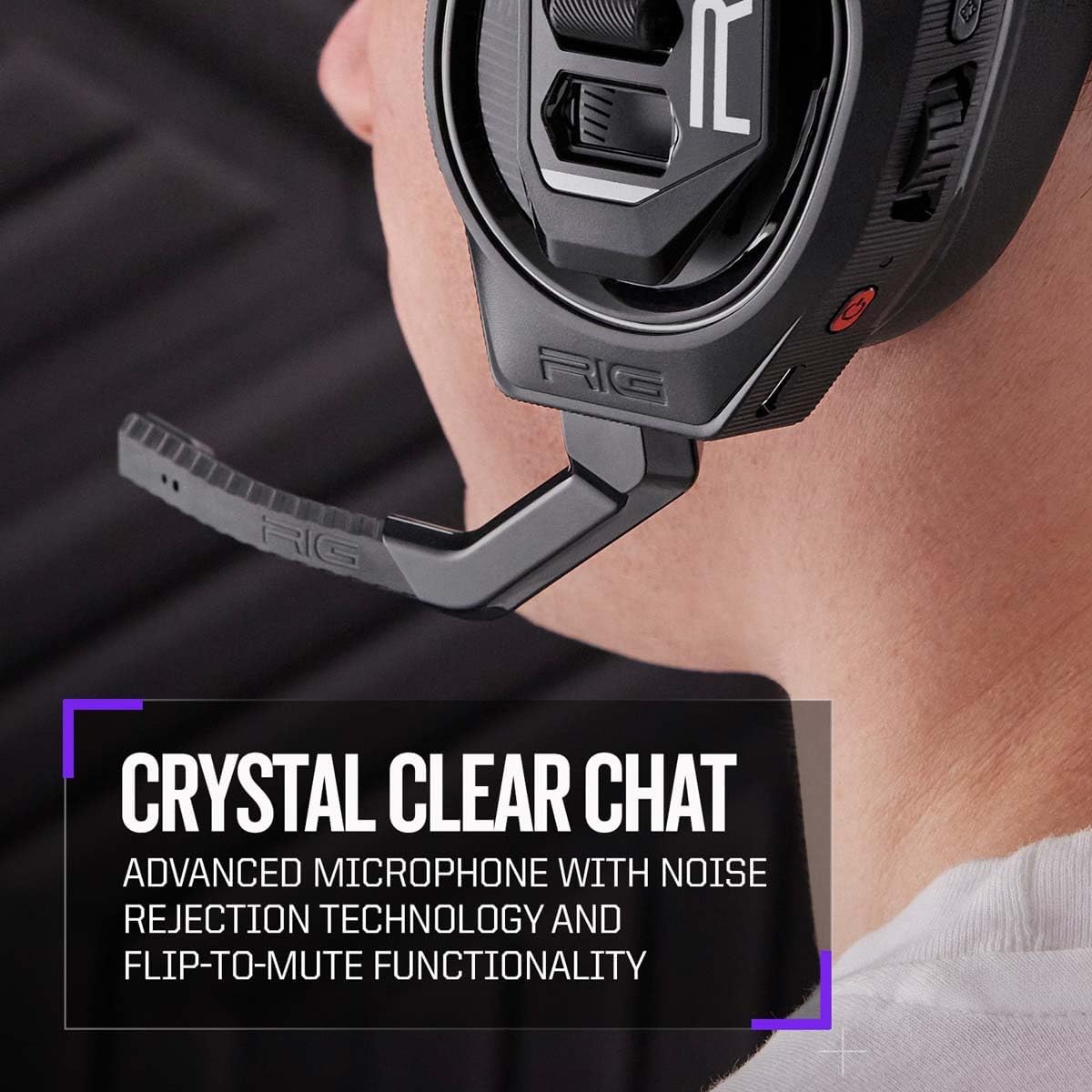 Thumbnail 3 de Casque gaming Bluetooth avec station de base 2,4 GHz basse latence – Compatible PlayStation 5 et PC (RIG900)