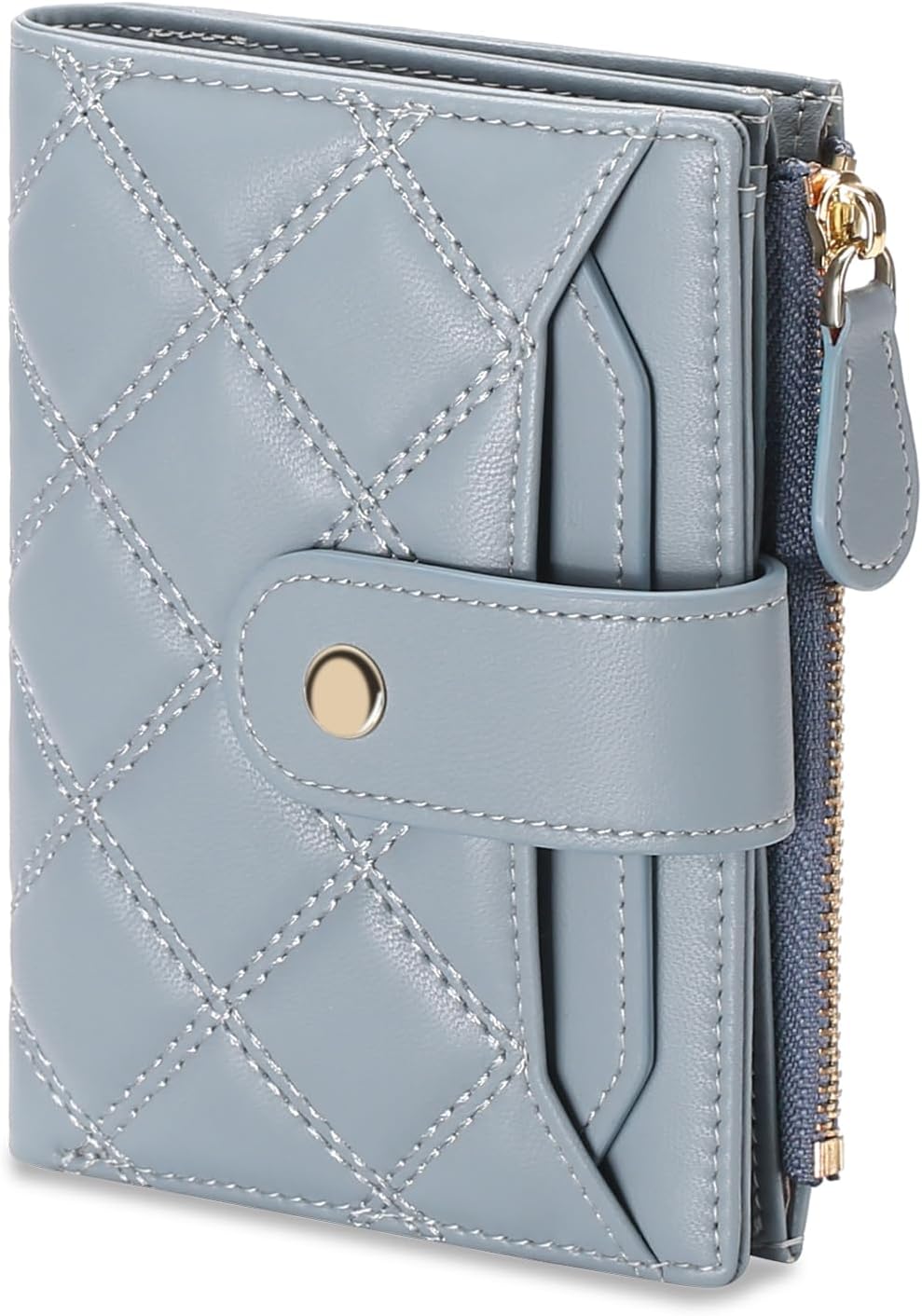 Detalle de SENDEFN Bifold Small Vegan Leather Purse 4.5in