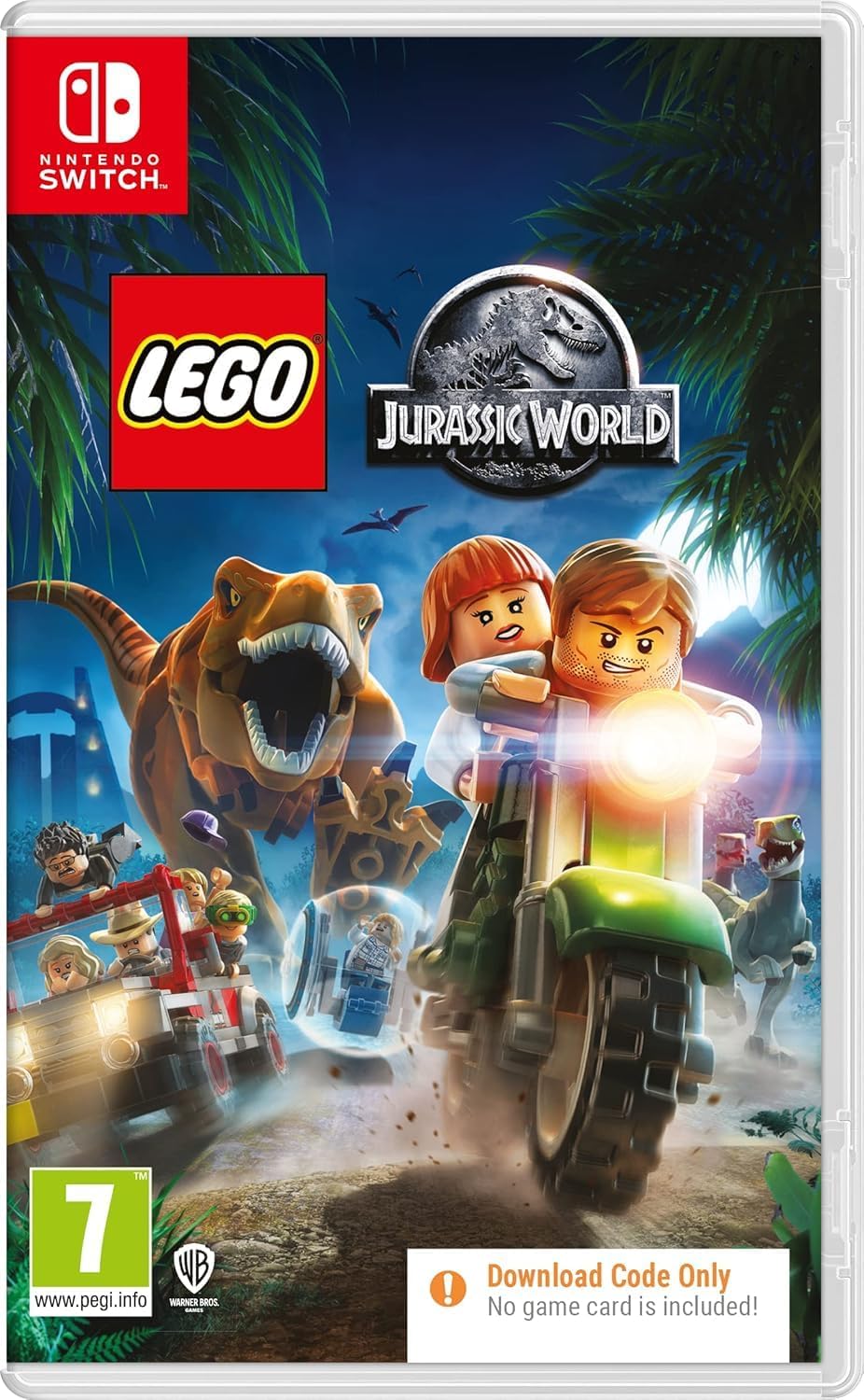 Detalle de LEGO Jurassic World (Code In Box) for Nintendo Switch