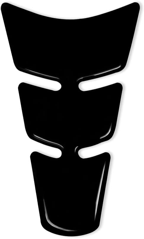4R Quattroerre.it 18044 Tankpad 3D – Motorrad Tankschutz Mini Slim, Schwarz, 8.5 × 13 cm