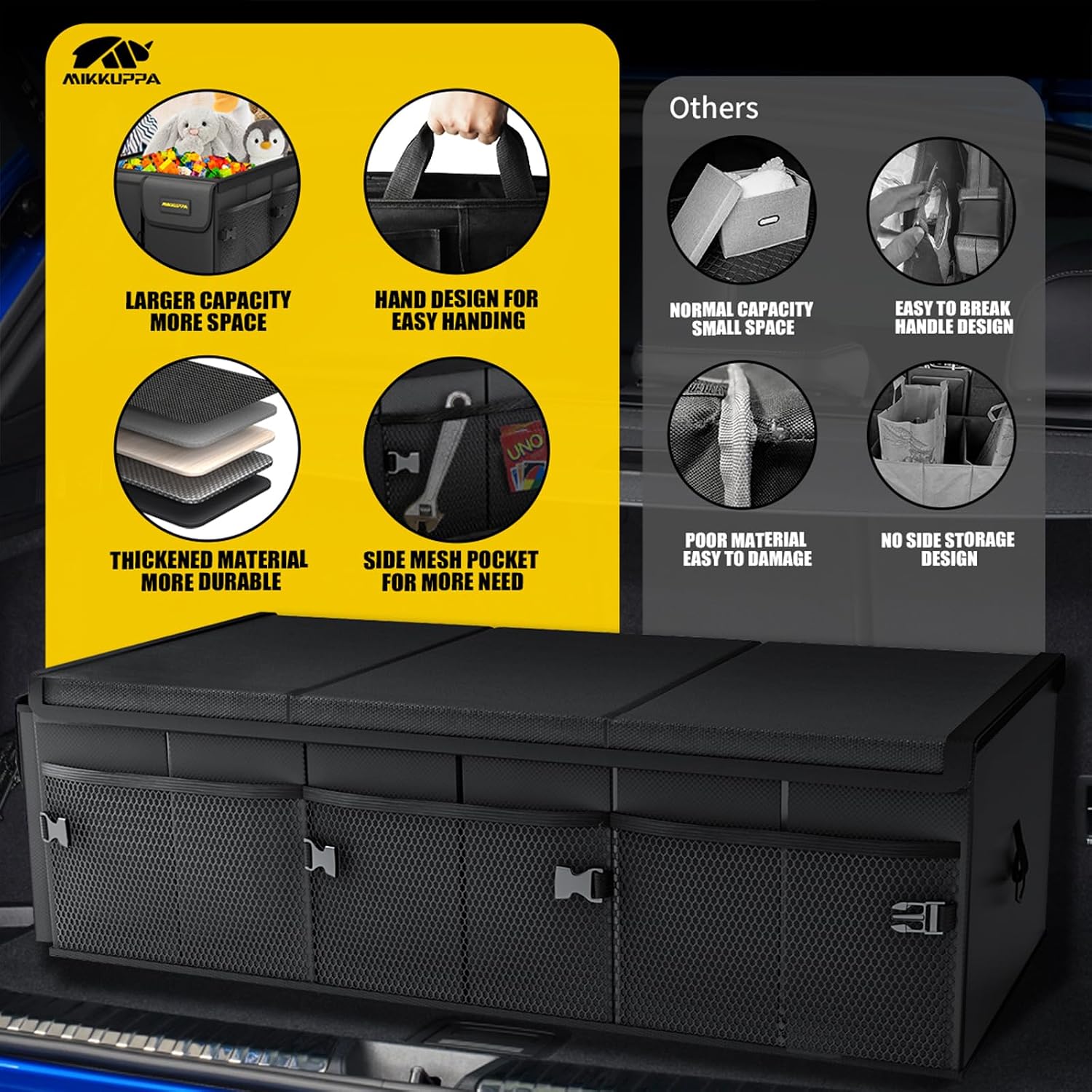 Thumbnail 6 de MIKKUPPA 95L Trunk Organizer