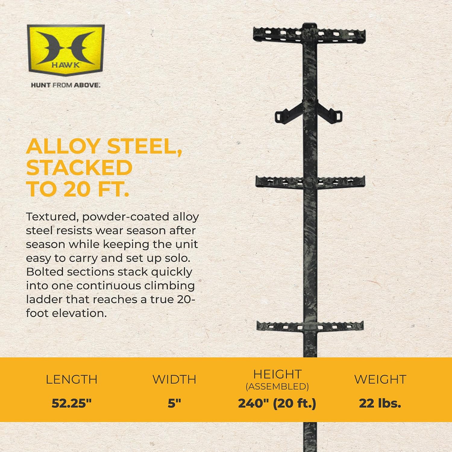 Detalle de Hawk climbing sticks 1PL