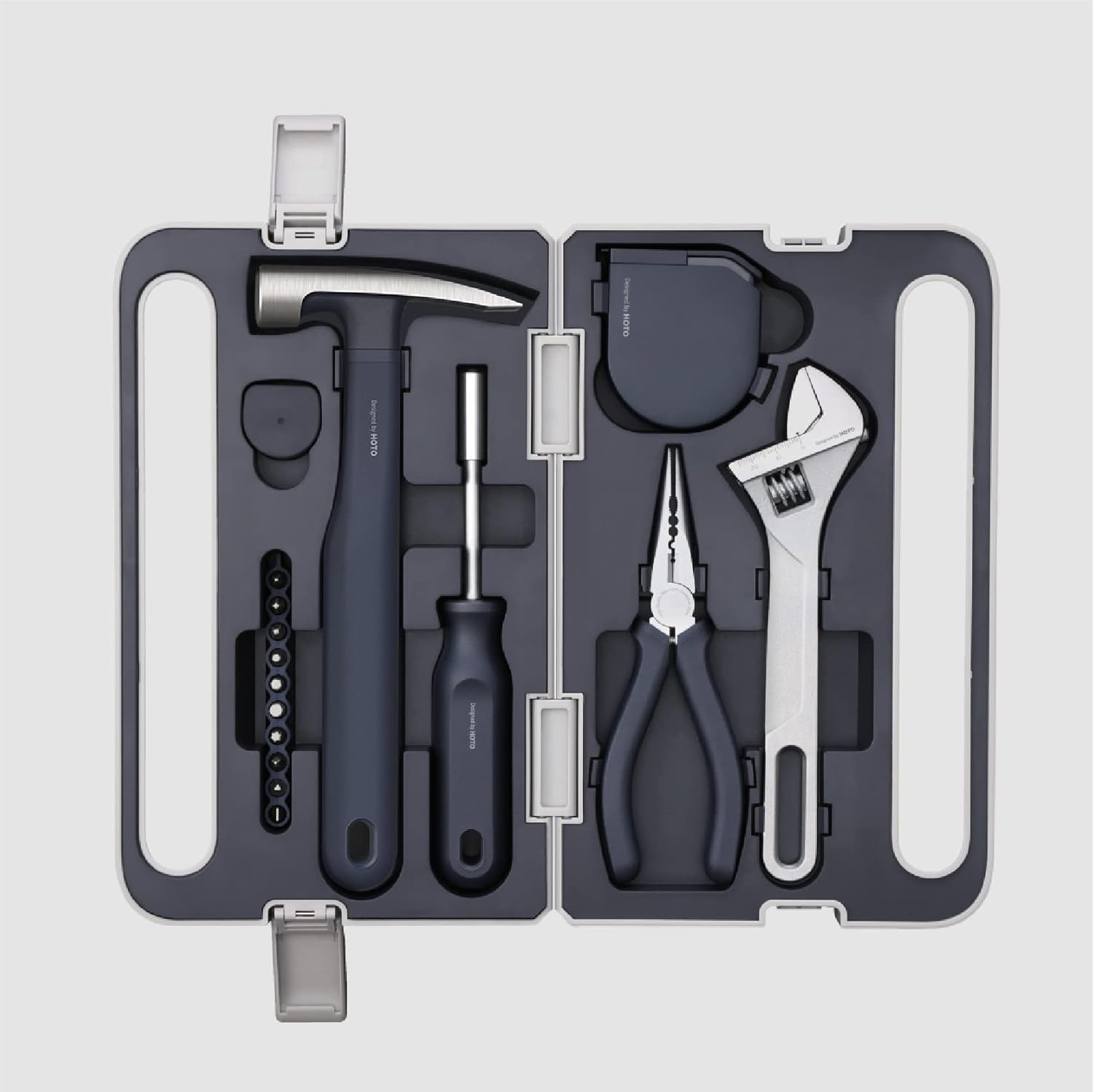 Thumbnail 1 de HOTO Set di Attrezzi Manuali per Riparazioni Domestiche e DIY – Kit completo per casa e ufficio