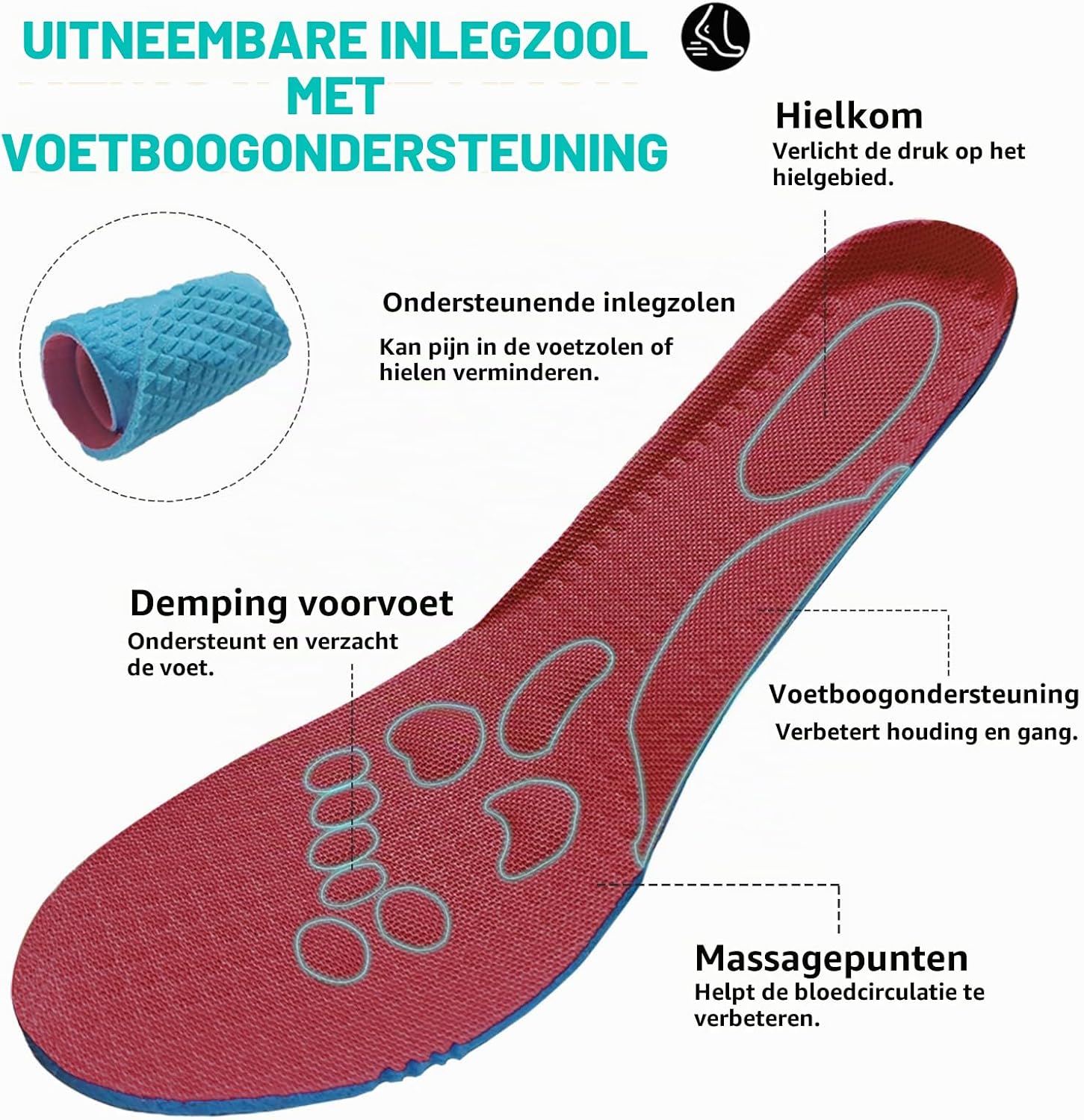 Detalle 2 de Acfoda clogs voor dames en heren, uniseks mesh-instappers, lichtgewicht, EU 35-48