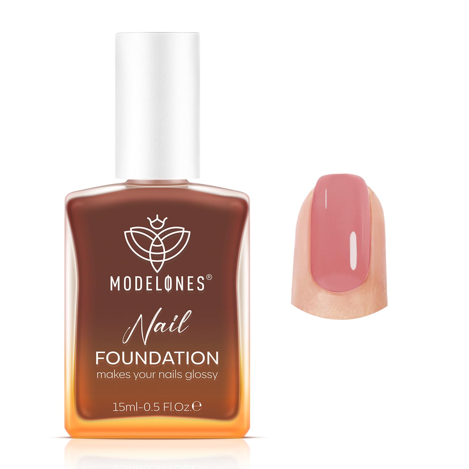 Detalle de Modelones Nail Strengthener and Growth – Blushed Berry