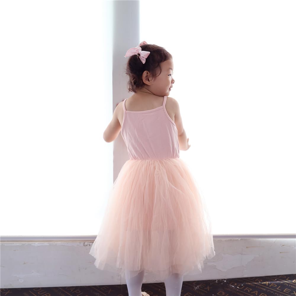 Detalle de Baby Girl Tutu Dress Toddler Kids Sleeveless Tulle Casual Birthday Party Dresses Princess Sundress