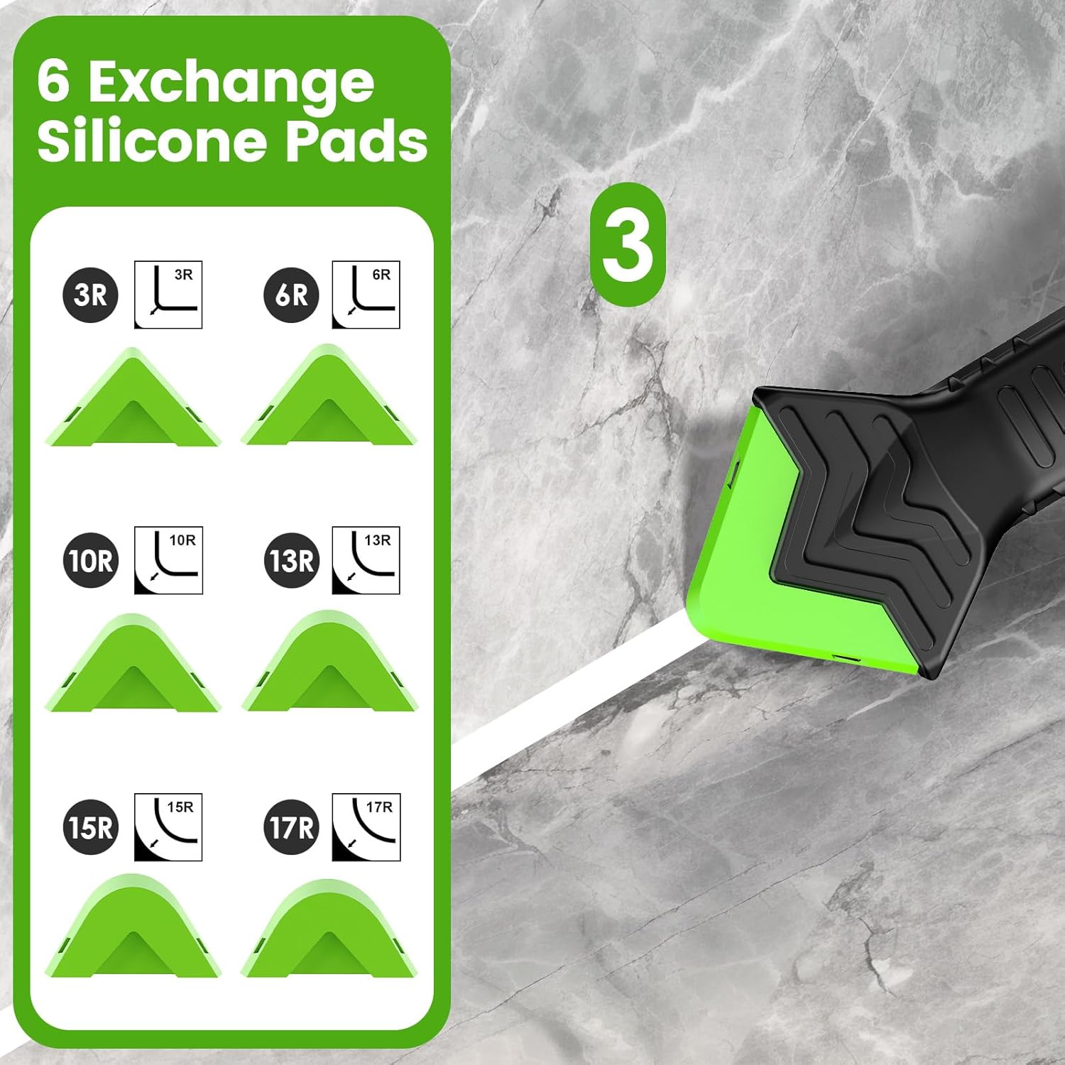 Thumbnail 3 de Caulking Tool 5 in 1 silicone sealant