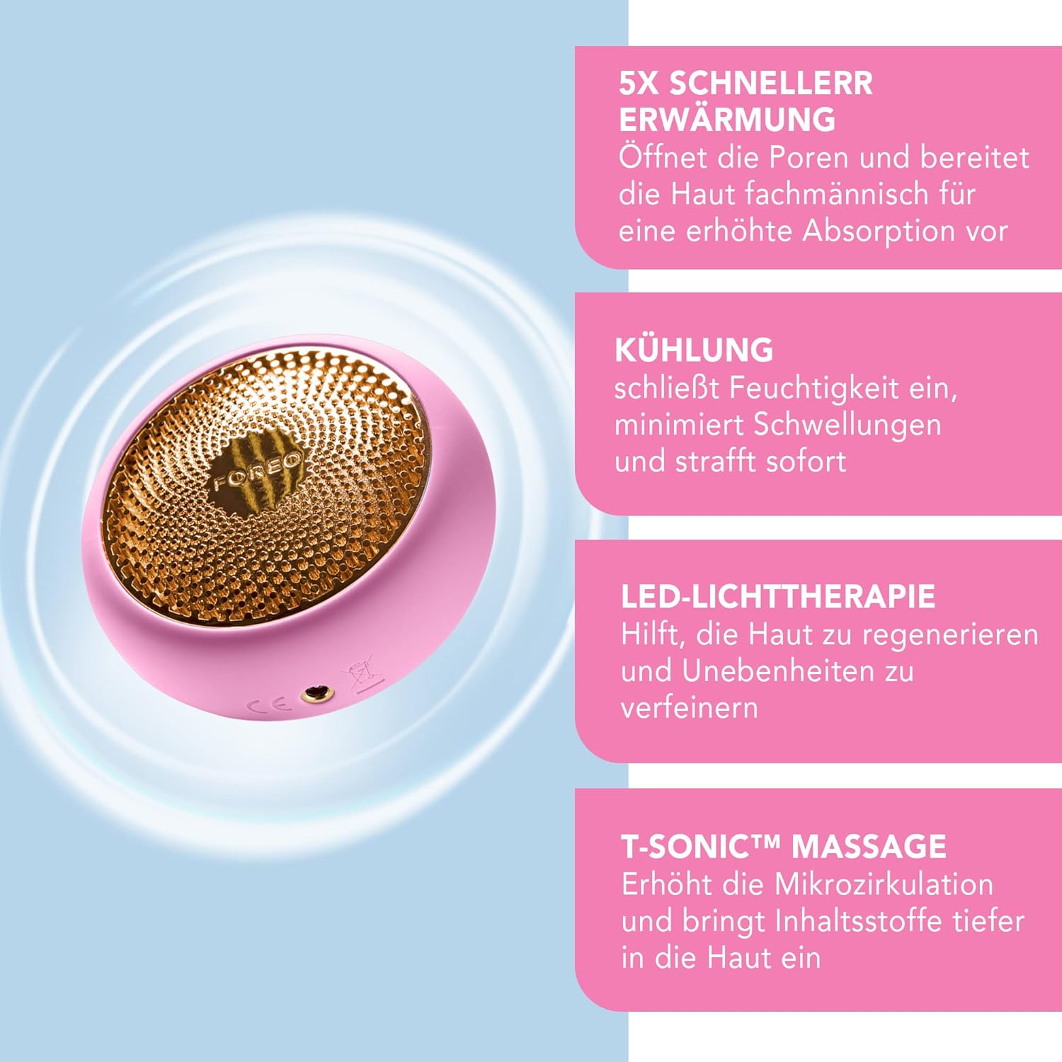 Thumbnail 1 de Foreo Ufo 2 LED-Gesichtsmaske – Vollspektrum LED, Wärme/Kühlung & T-Sonic Massage