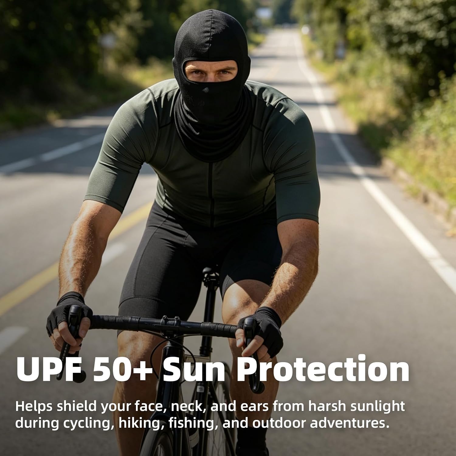 Detalle 2 de YESLIFE Balaclava Ski Mask winter face mask