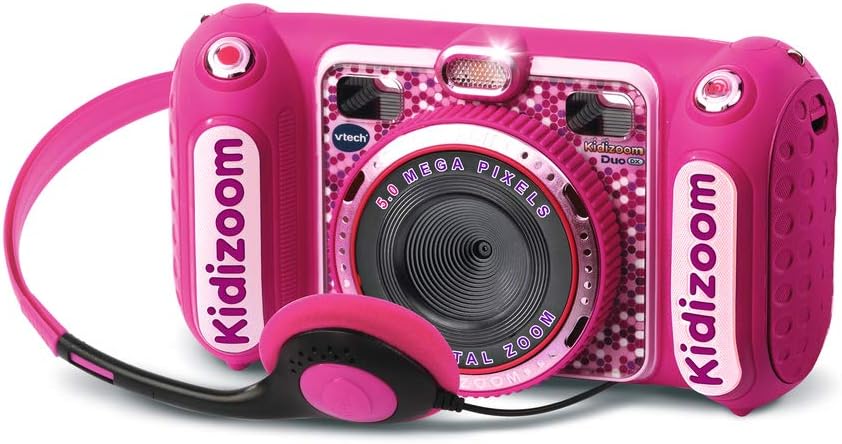 Thumbnail 1 de VTech KidiZoom Duo DX Rose — Appareil photo numérique enfant 10 en 1