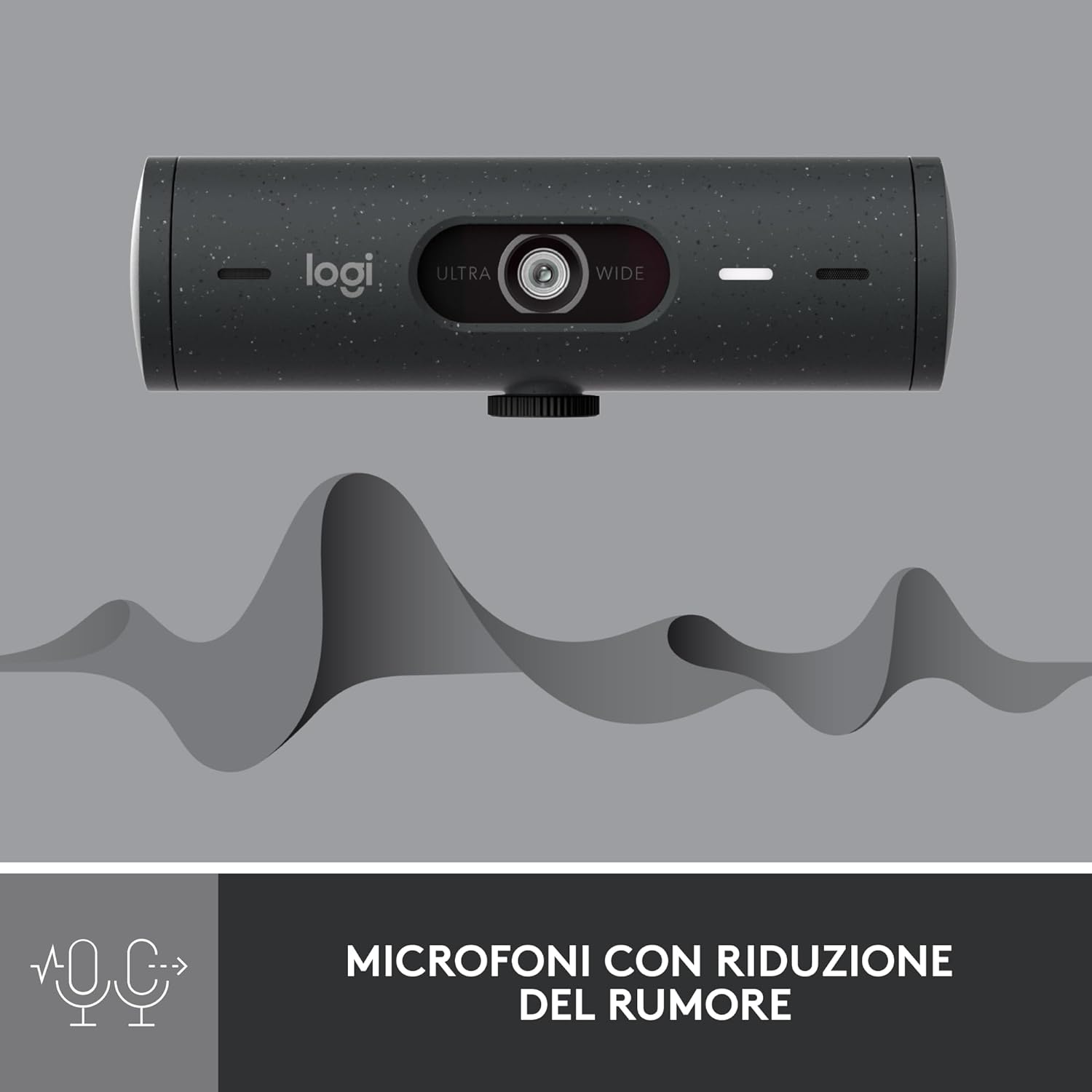 Thumbnail 4 de Logitech Brio 500 webcam Full HD 1080p con RightLight 4, auto-framing e microfono con riduzione del rumore