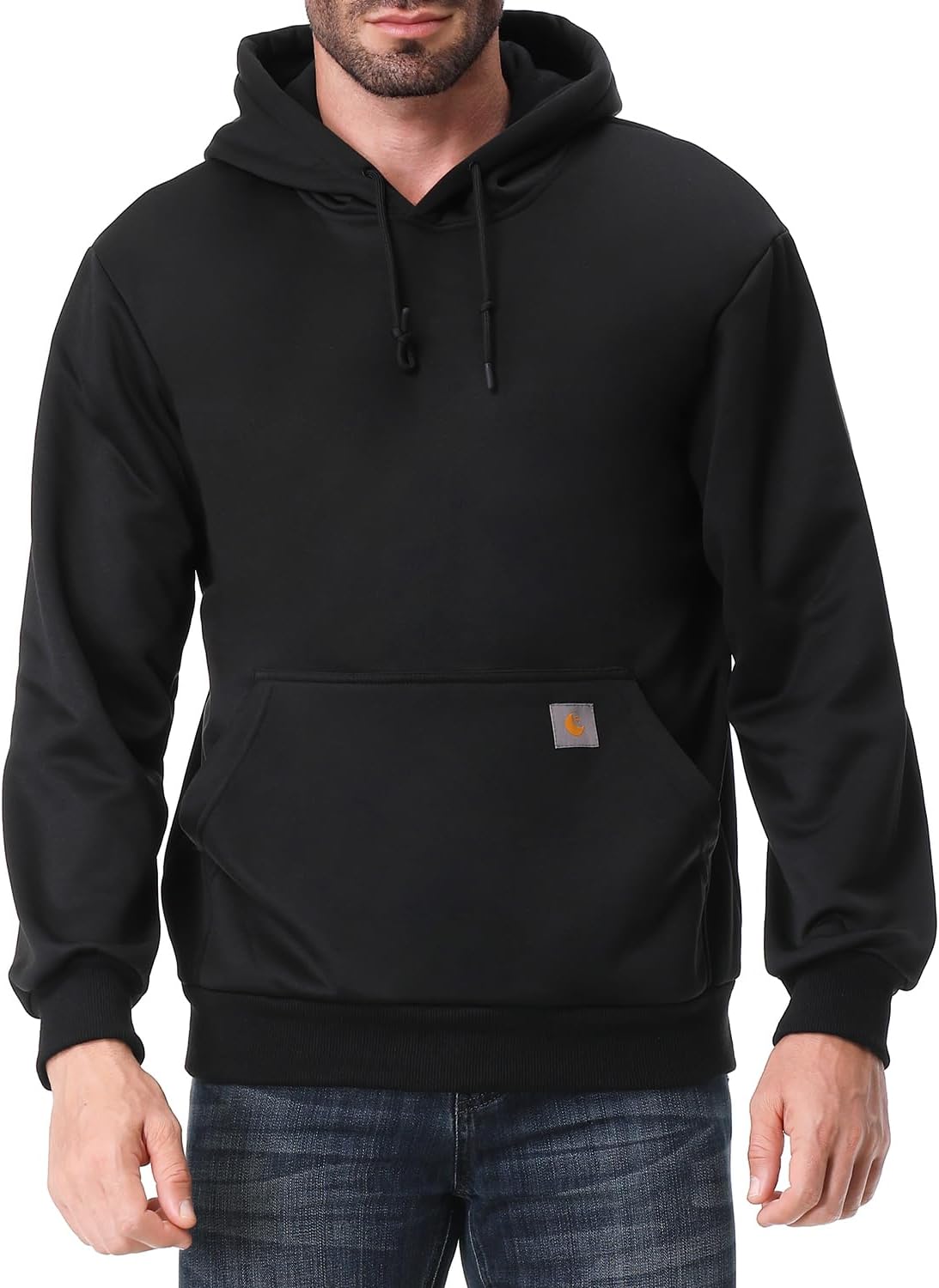 Detalle de TUAOVA Relaxed Fit Fleece Hoodie