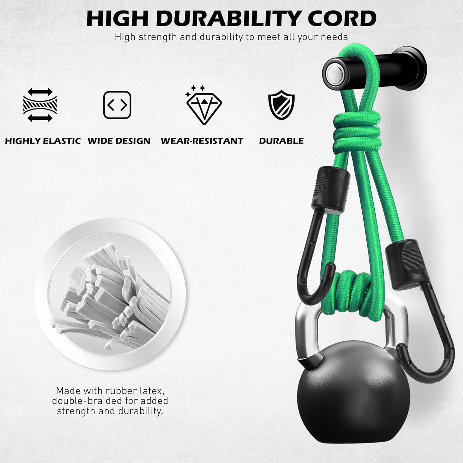 Thumbnail 4 de 60-Piece Bungee Cords Set