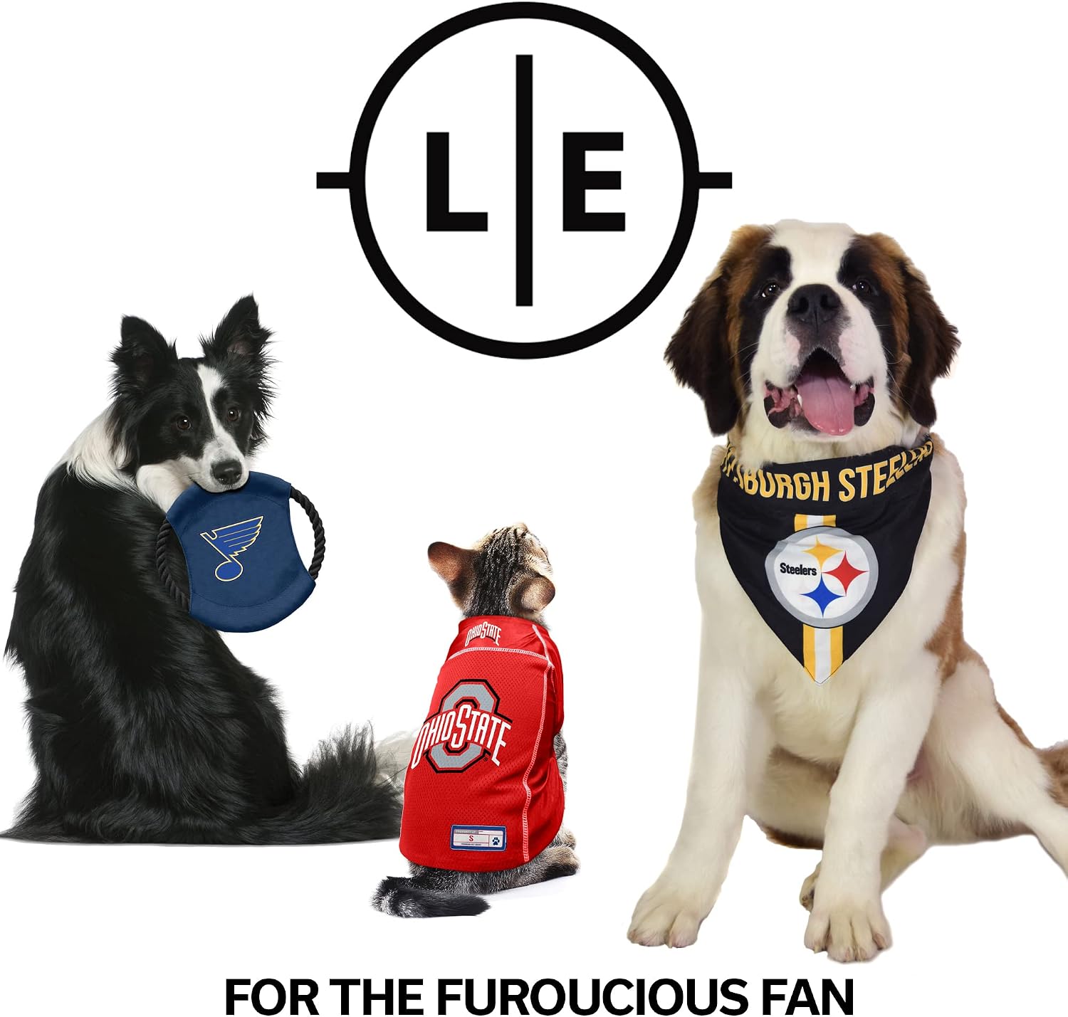 Thumbnail 3 de Littlearth NFL Unisex Pet Pajamas (100% Polyester) — Cozy team-spirit loungewear for dogs and more