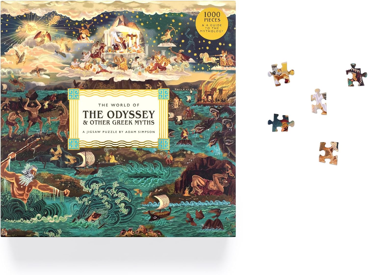 Thumbnail 6 de Laurence King Odyssey jigsaw puzzle, 1,000 pieces