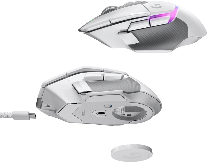 Thumbnail 7 de Logitech G502 X Plus Lightspeed Kabellose Gaming-Maus Weiß – präzise, anpassbar und zuverlässig