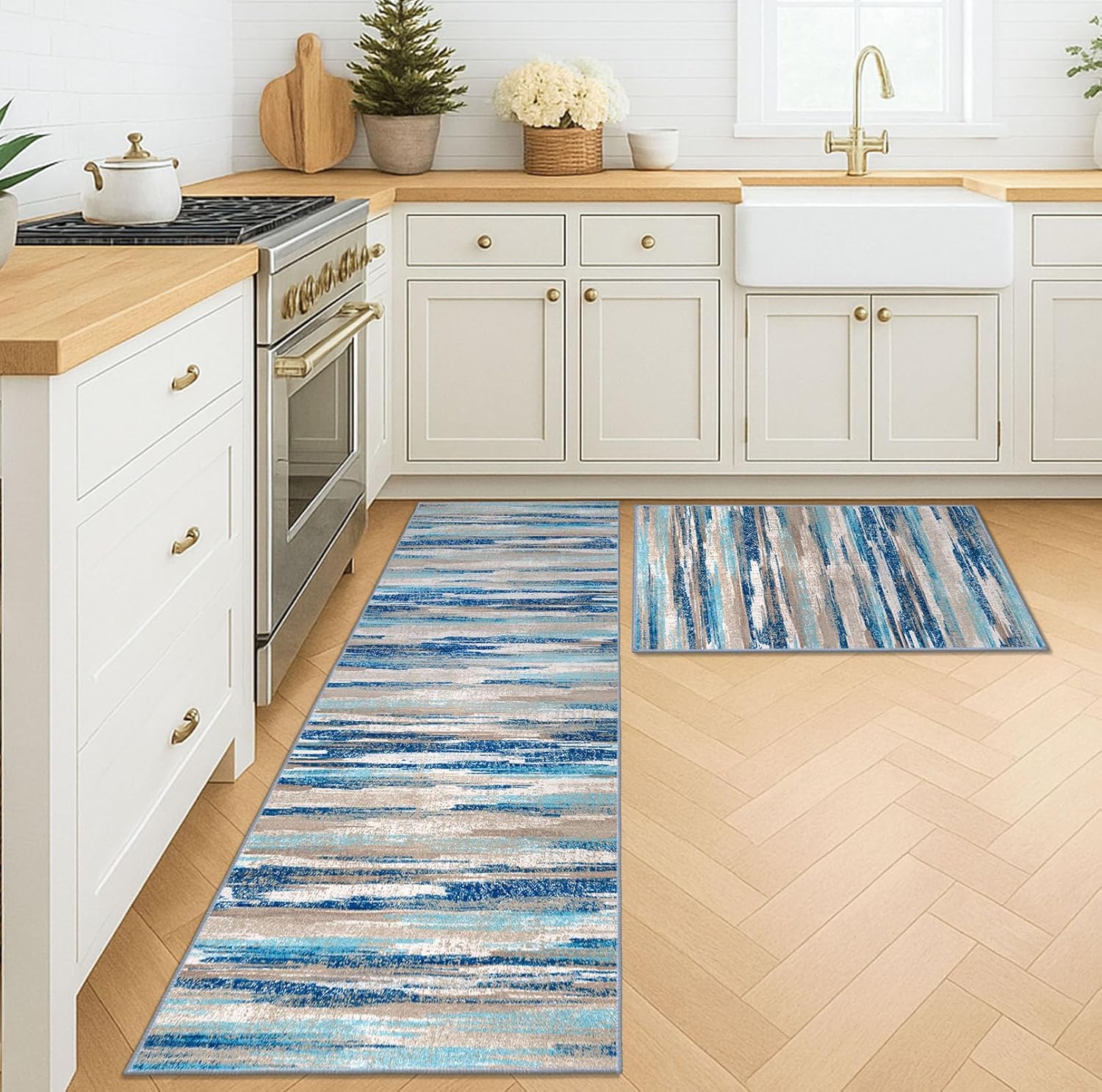 Thumbnail 1 de lansny Kitchen Rug Set 2 mats 2x3