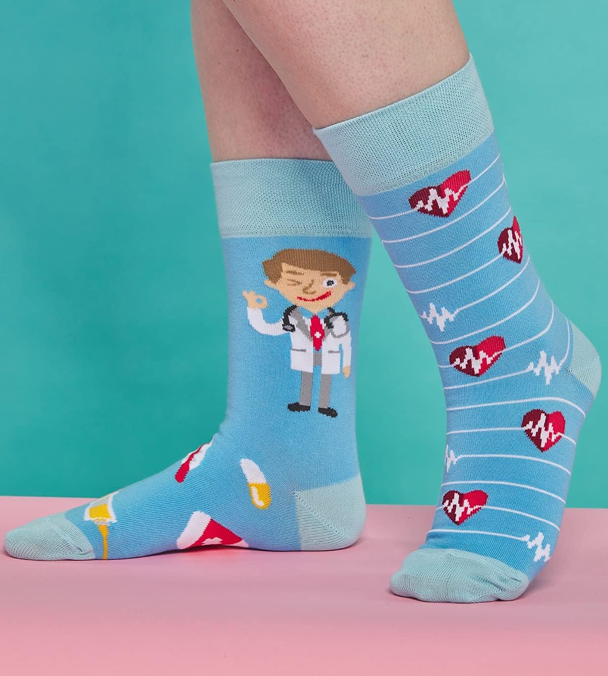 Thumbnail 5 de TODO Colours Lustige Socken 40 °C