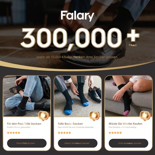 Thumbnail 4 de FALARY Baumwoll-Socken 12 Paar, Größe 35-38, weiß – Herren und Damen