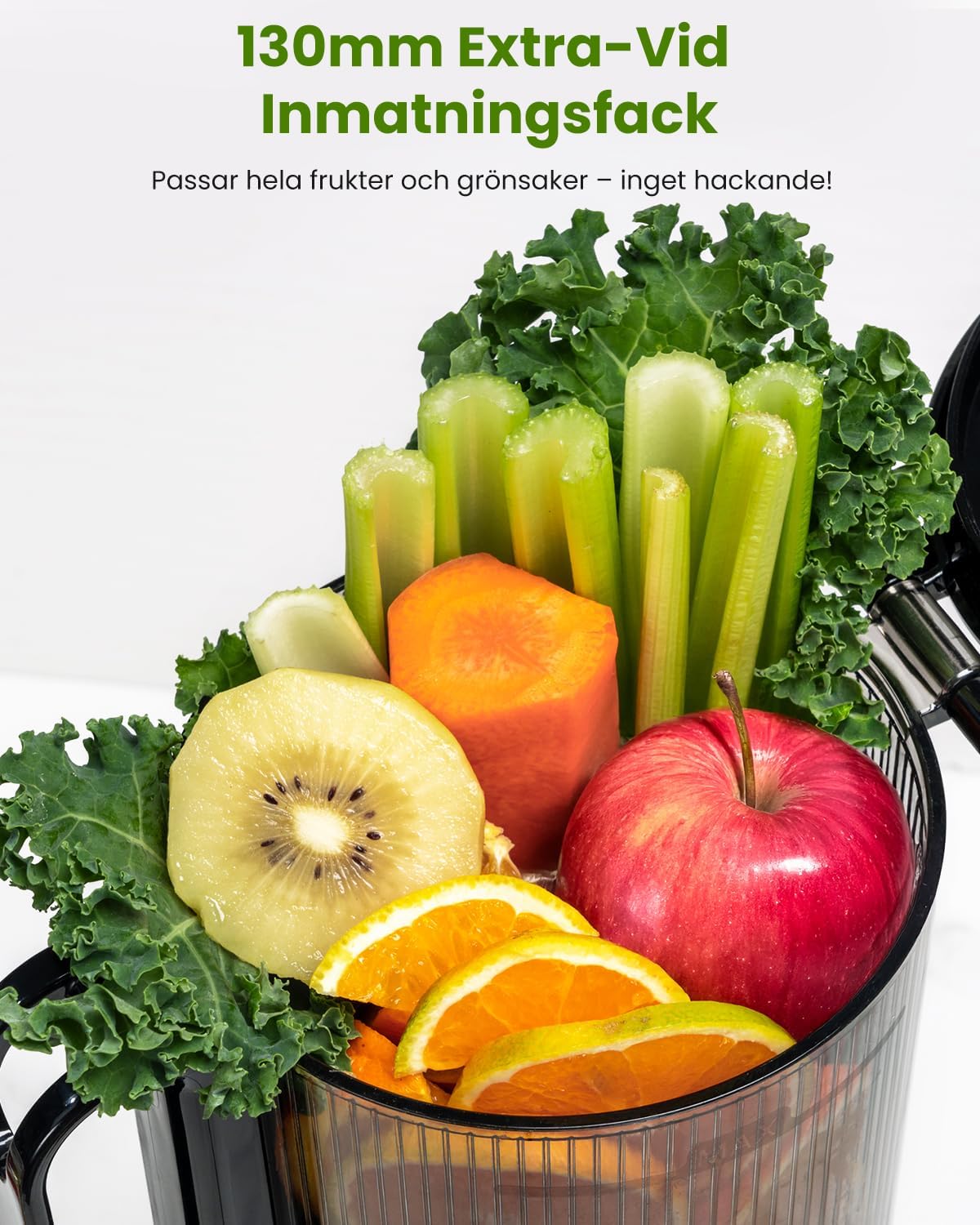 Thumbnail 6 de LINKChef slowjuicer, 130 mm inmatning, 1,8 l och 250 W