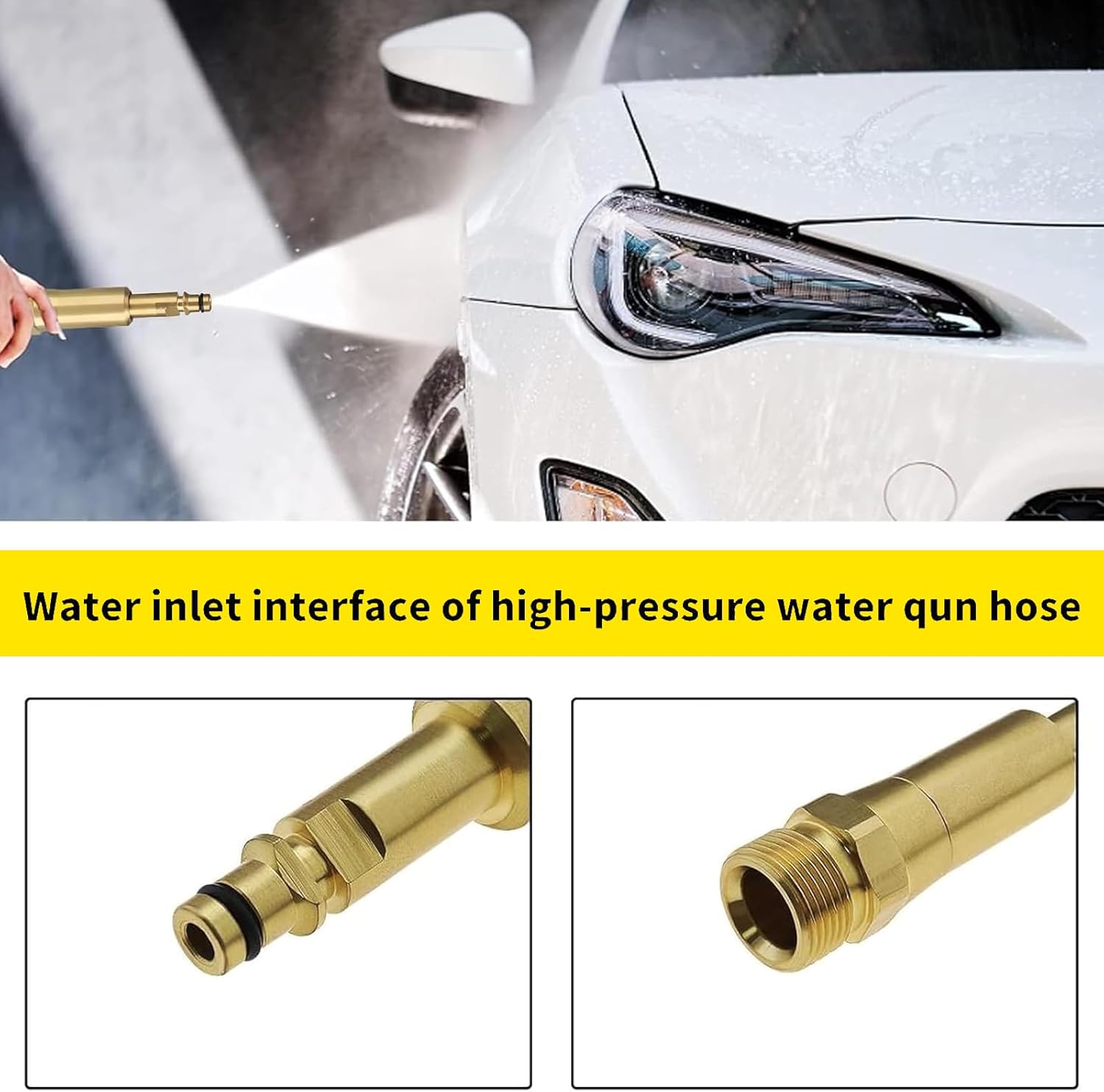 Thumbnail 5 de SANTUO Quick-Click M22x1.5 brass adaptor