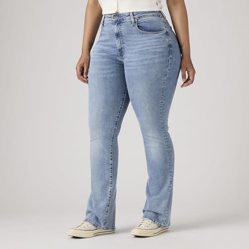 Thumbnail 10 de Levi's 725 vaqueros bootcut de tiro alto, Blue Wave Light, 31W/32L