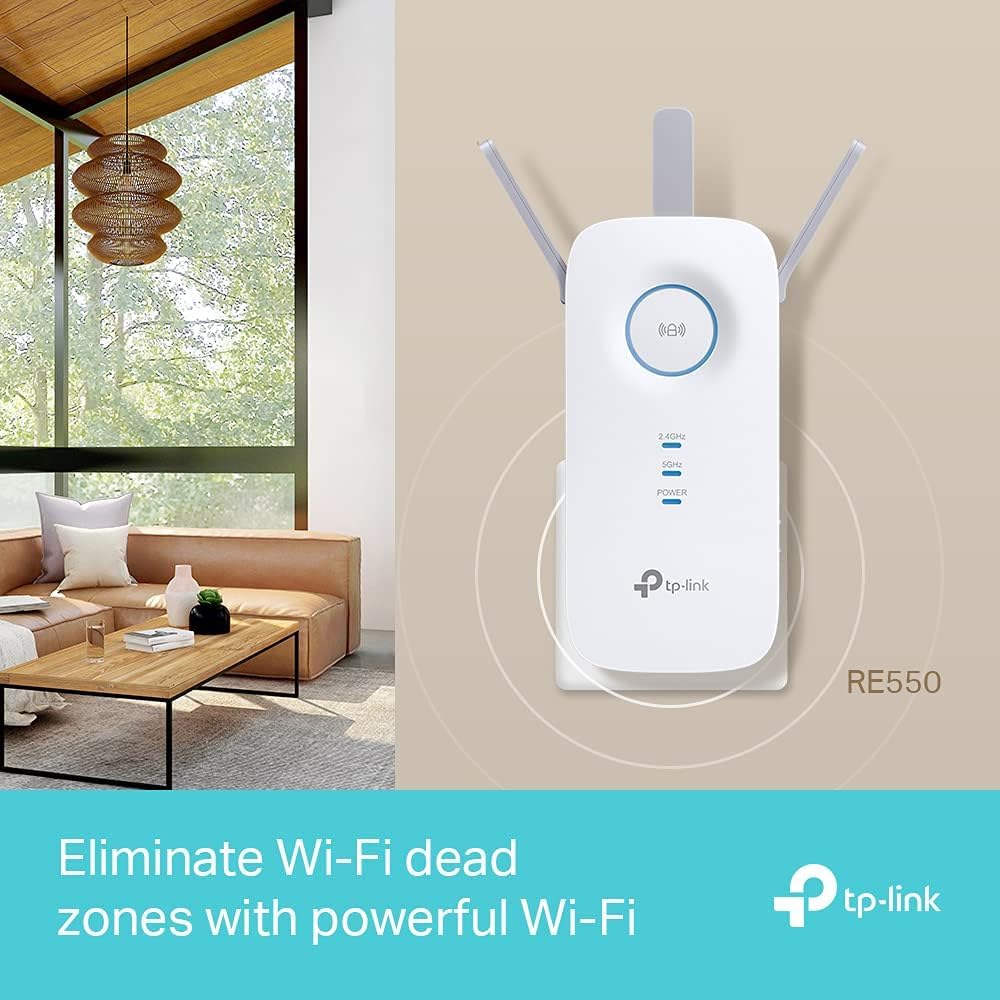 Thumbnail 2 de TP-Link RE550 AC1900 WiFi extender with Gigabit port 📶