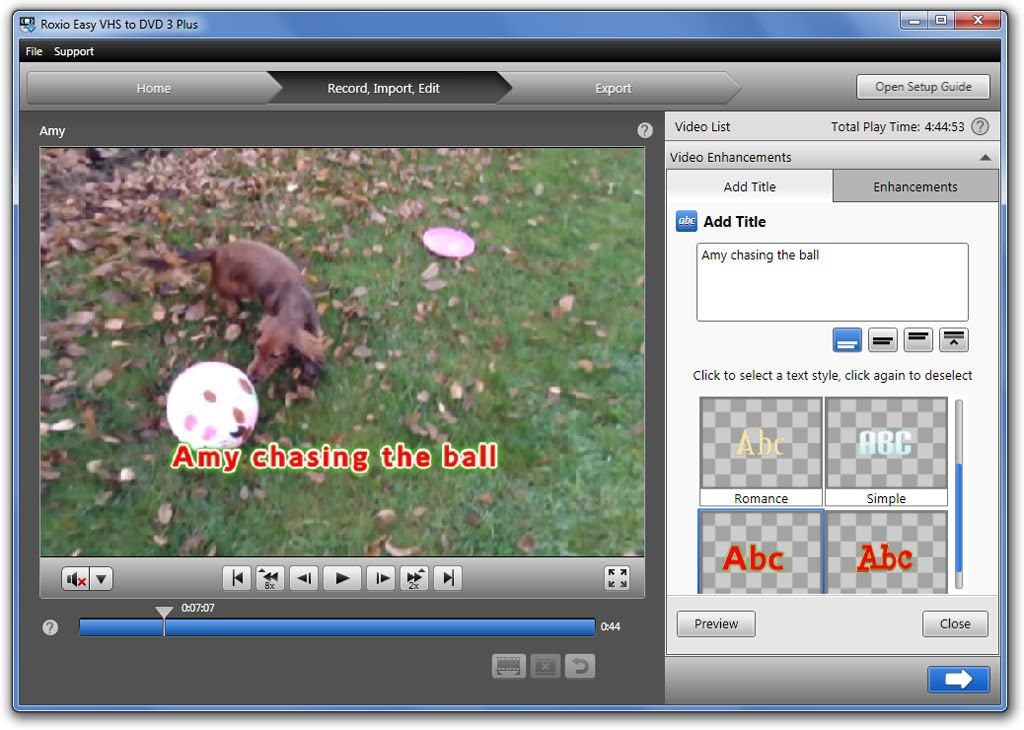 Thumbnail 6 de Corel Roxio Easy VHS to DVD 3 Plus 🎥 – Convertidor de Vídeo por Correo