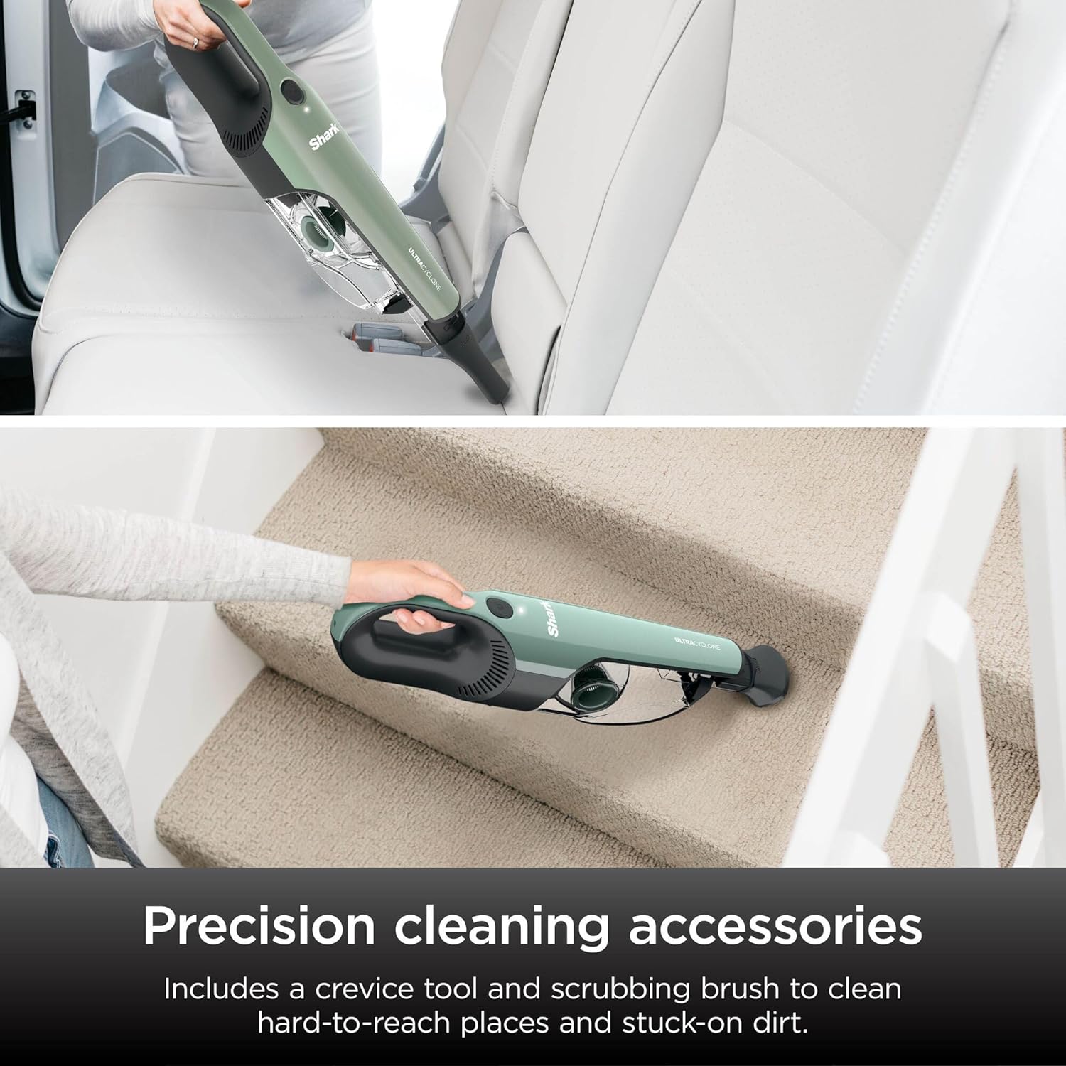 Thumbnail 6 de Shark CH901UK Handheld Cordless Vacuum Cleaner with Crevice Tool and Scrubbing Brush