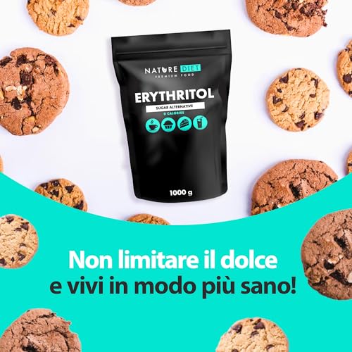 Thumbnail 6 de Nature Diet Eritritolo 1000 g – Dolcificante Naturale a 0 Calorie