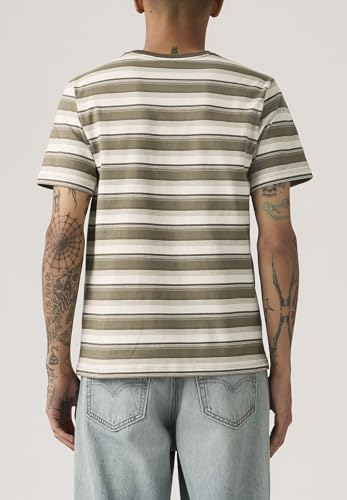 Thumbnail 4 de Levi's SS Original Hm tee Jen Stripe Maitake BR