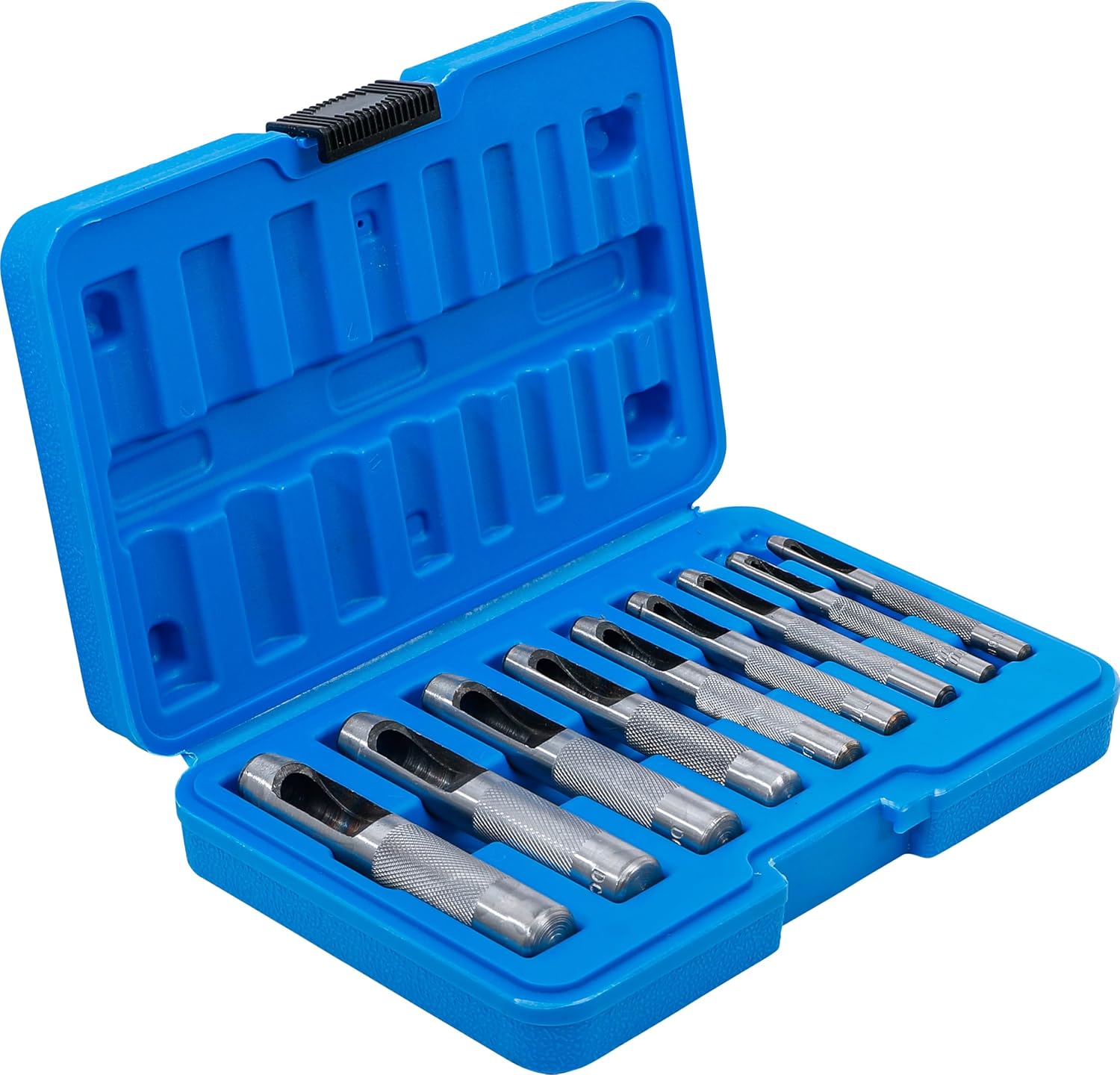 Detalle de BGS 565 Hole Punch Set, 3–12 mm, 9 sizes in a plastic cassette