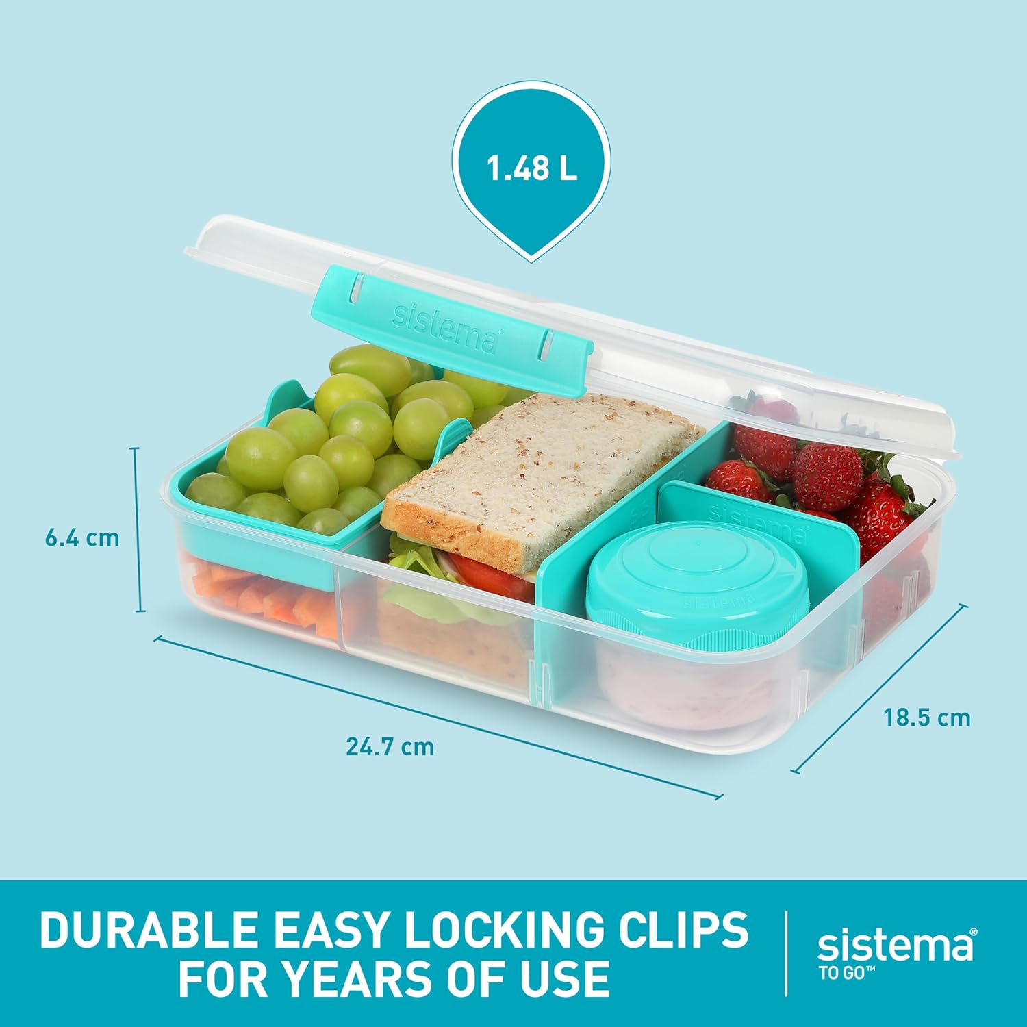 Thumbnail 4 de Sistema TO GO Bento Box Create 1.48 L school lunch box 🍱