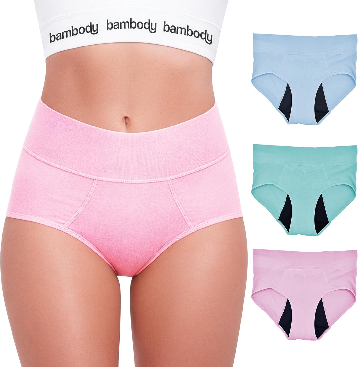 Thumbnail 6 de Bambody Absorbent Period Panties: All-Day, Overnight Leak Protection