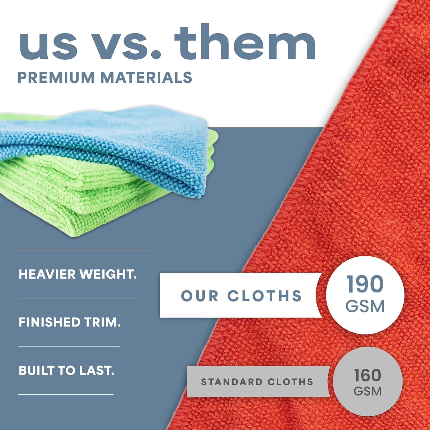 Thumbnail 6 de S&T 150-Pack Microfiber Cloths