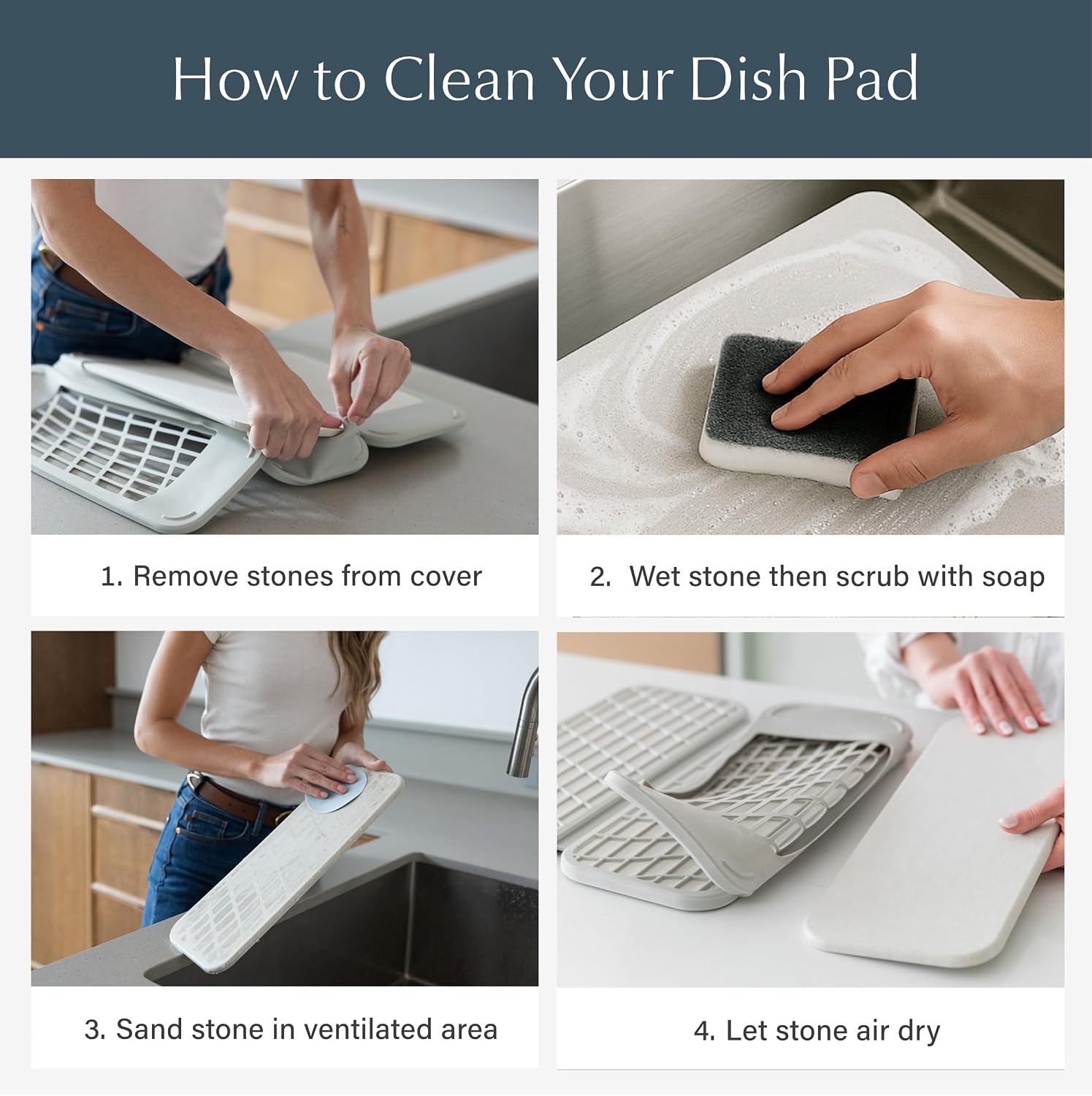 Thumbnail 5 de Dorai Home Collapsible Dish Drying Rack 19.9"