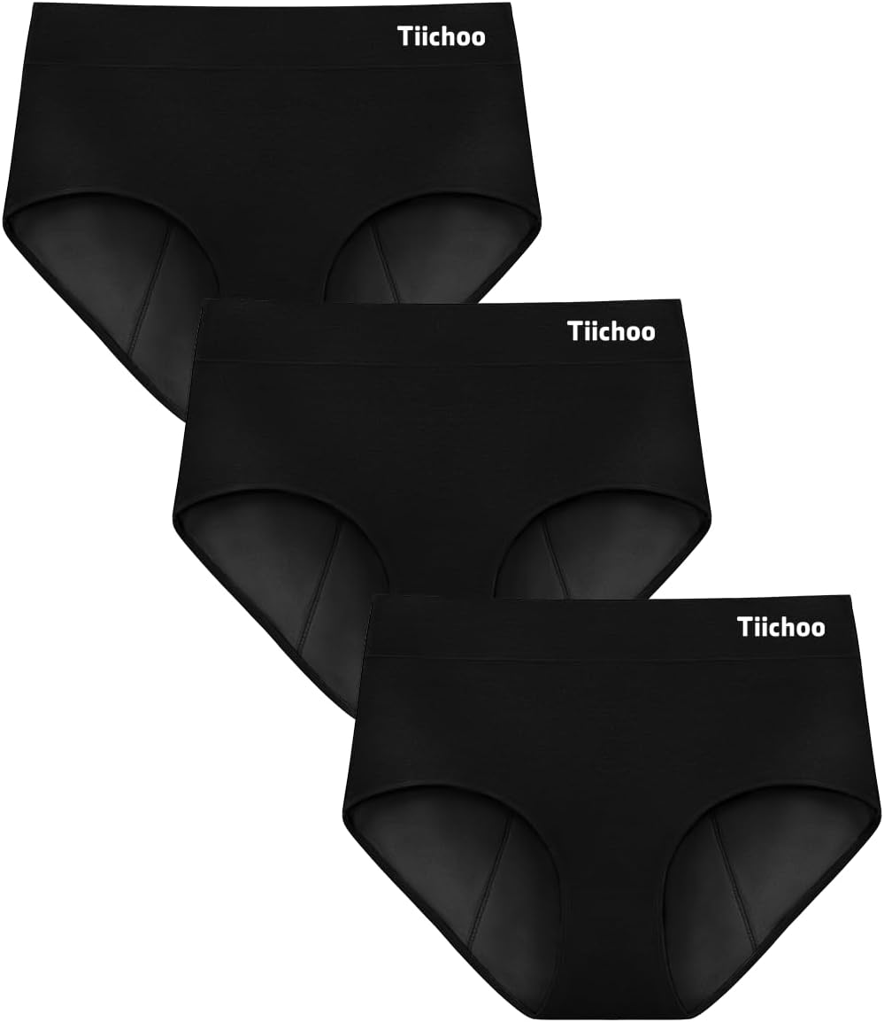 Thumbnail 6 de TIICHOO Culotte Menstruelle Ultra Absorbante Taille Haute – Lot de 3