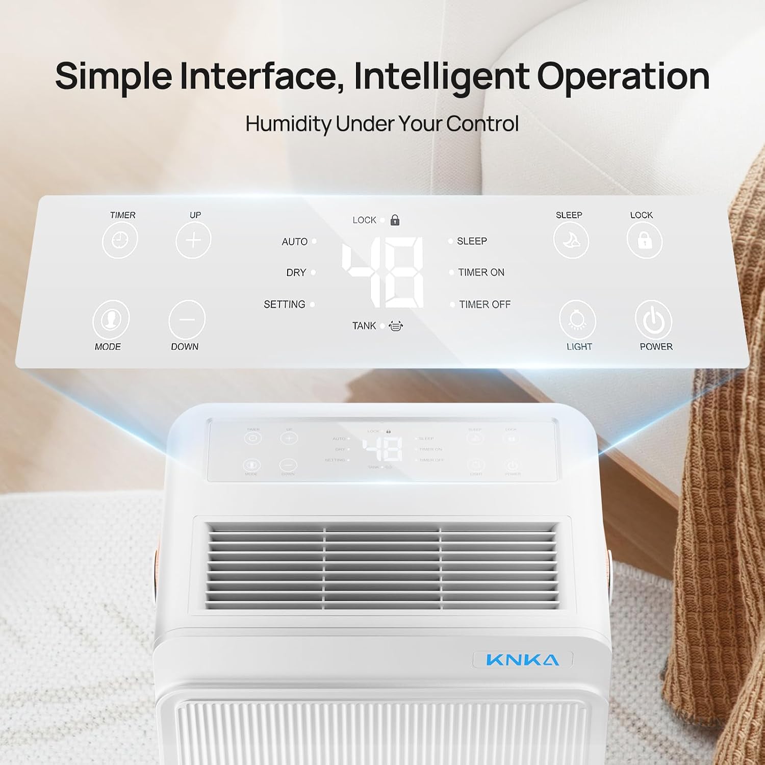 Thumbnail 3 de KNKA PD30MA-20 Dehumidifier, ENERGY STAR, 80 Pint/Day, 4,500 sq. ft.