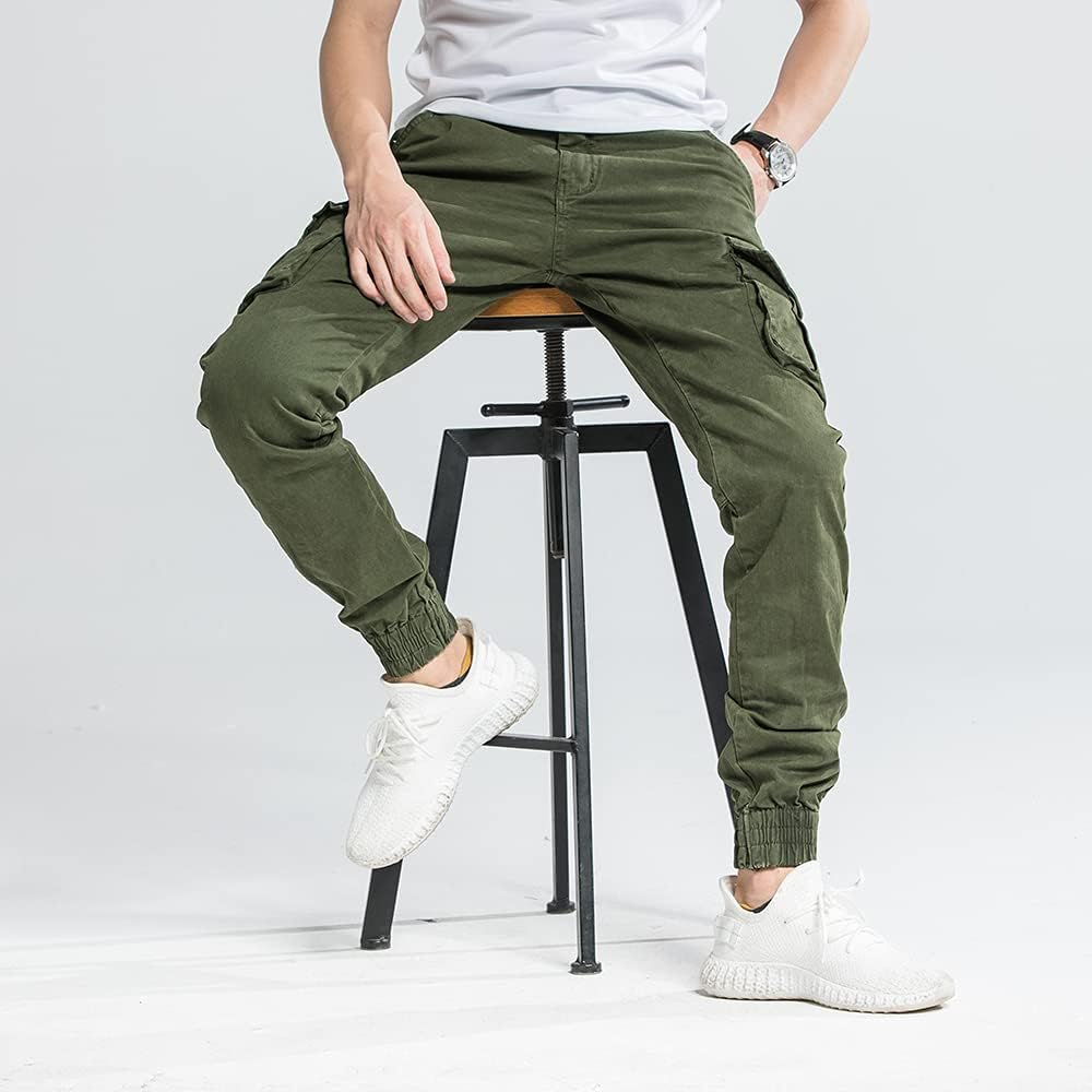 Thumbnail 5 de TONY BACKER G6551 Pantaloni cargo uomo casual