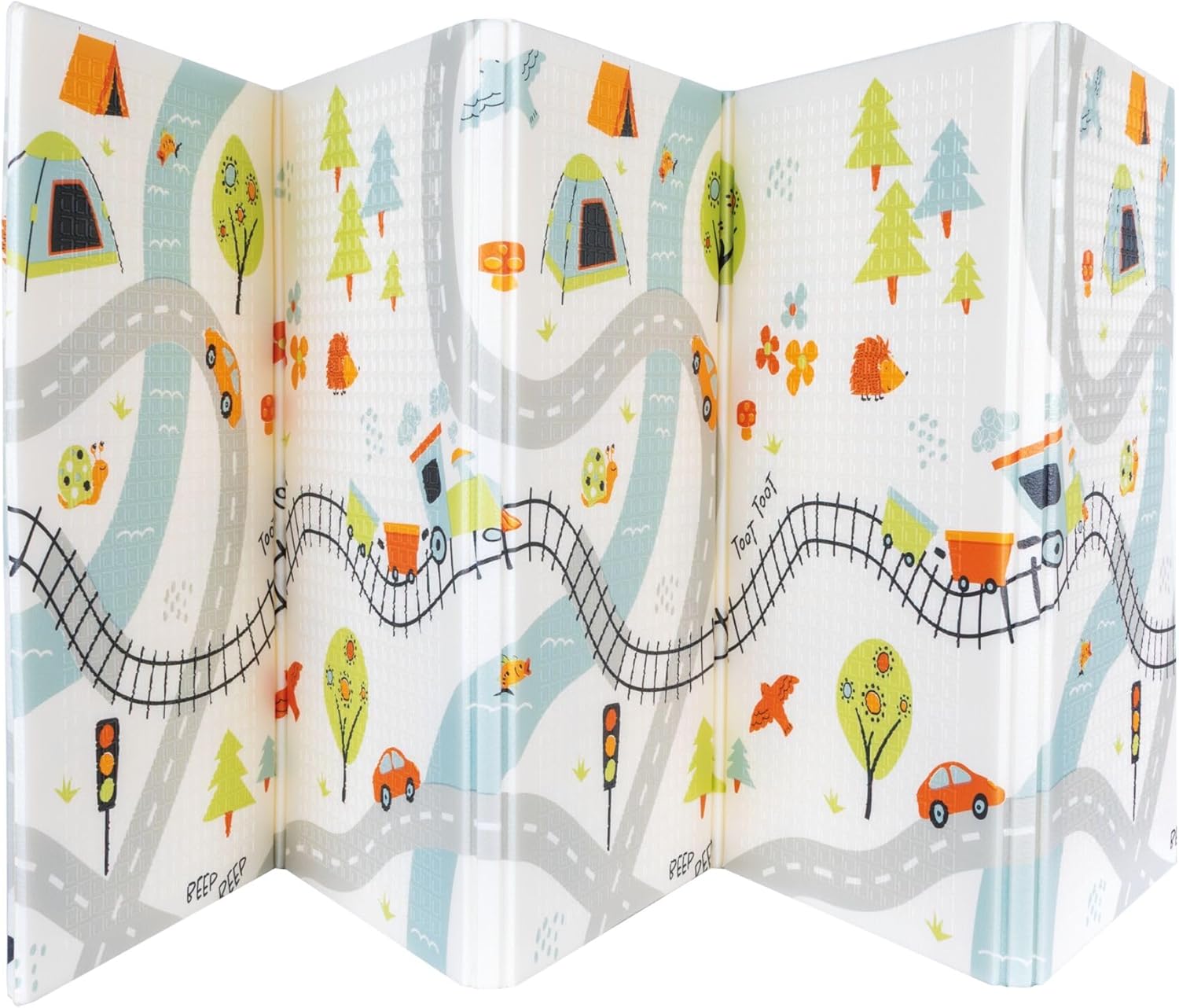 Detalle de Nuby Tapis d'Éveil Réversible – 200x150 cm, léger et pliable