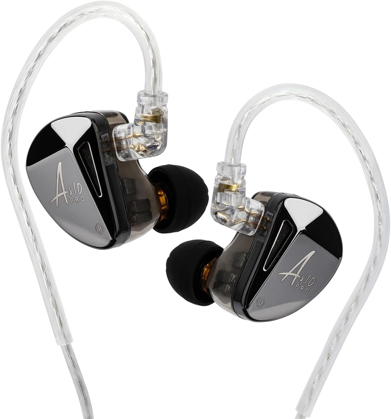 Detalle 2 de Linsoul x KZ AS10 PRO 5BA auricolari cablati intrauricolari HiFi con cavo staccabile a 2 pin (senza microfono)