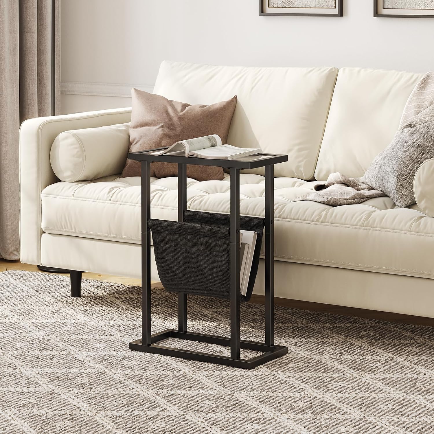 Detalle 2 de HOOBRO EBK78BZ01 tavolino 40×18×55 cm
