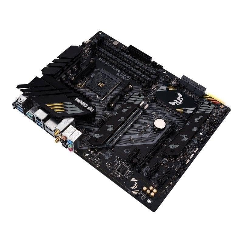 Detalle de ASUS TUF Gaming B550‑PLUS WiFi II placa base AM4 DDR4