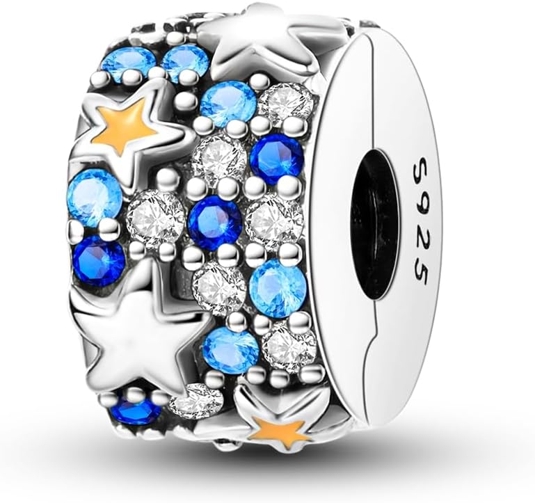 Detalle de Parmuz Clip Spacer Charm 925 Sterling Silber
