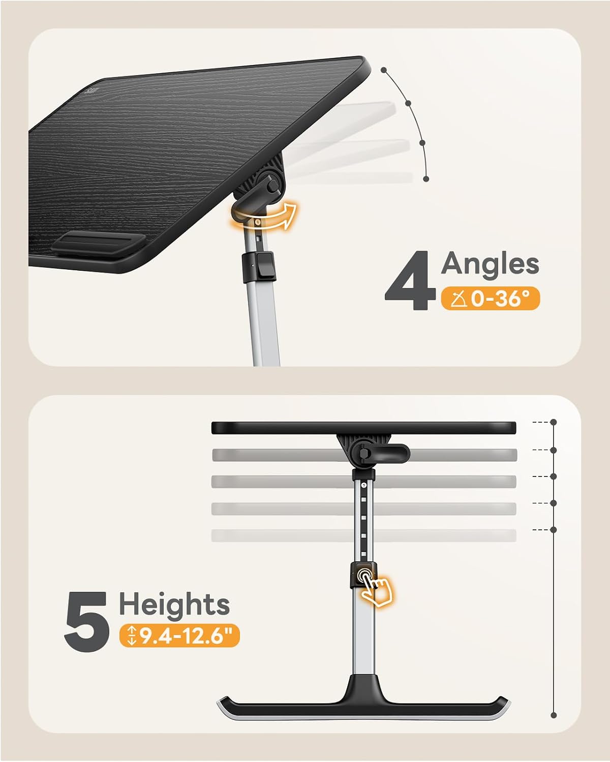 Thumbnail 4 de SAIJI Adjustable Laptop Desk