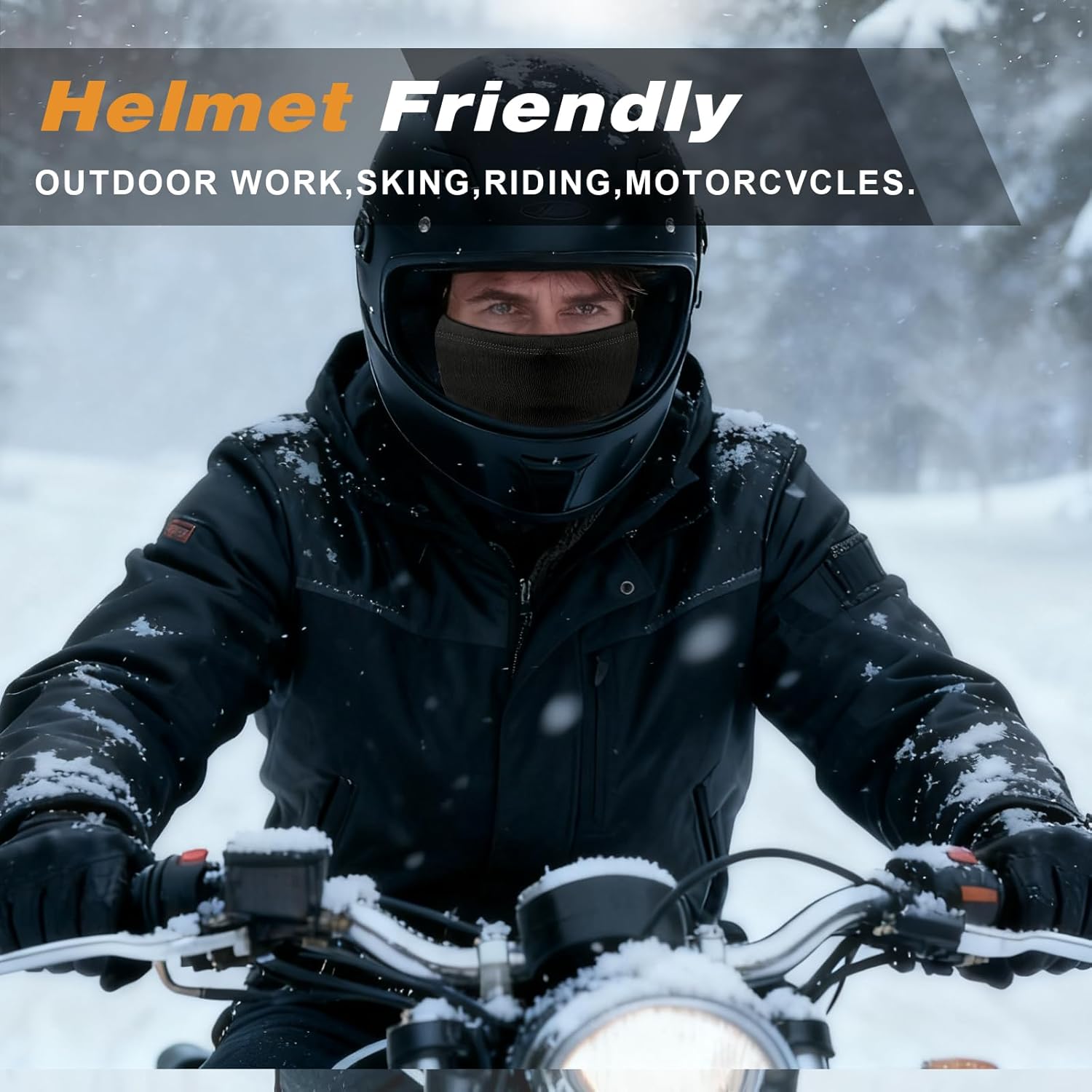 Detalle de HEGGCOOE Ski Mask Balaclava 60 cm