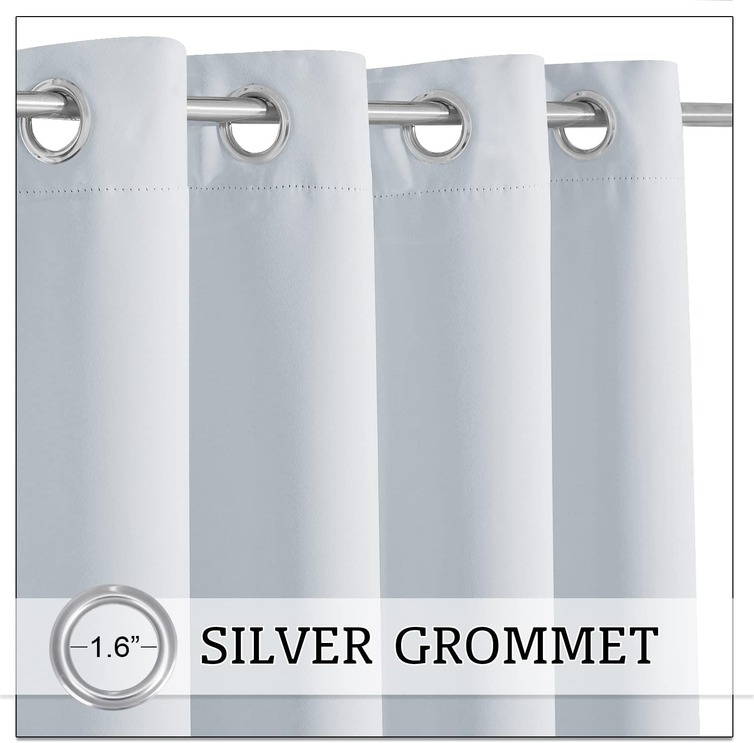 Thumbnail 6 de RYB HOME Outdoor Curtains, 52 x 84